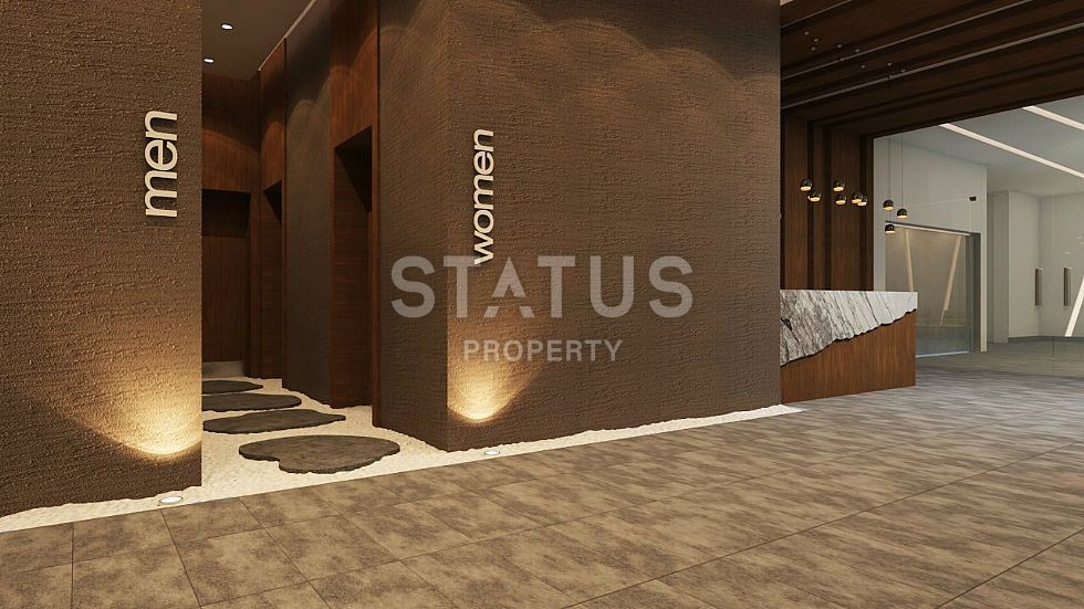 Трёхкомнатная квартира в новом комплексе в Махмутларе, Алания фото 6