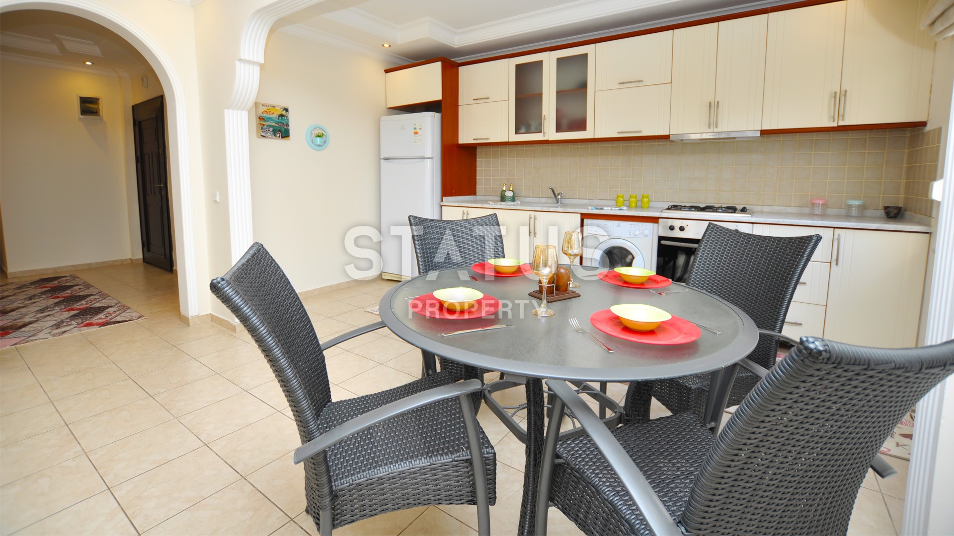 Уютные меблированные апартаменты в центре района Махмутлар фото 16