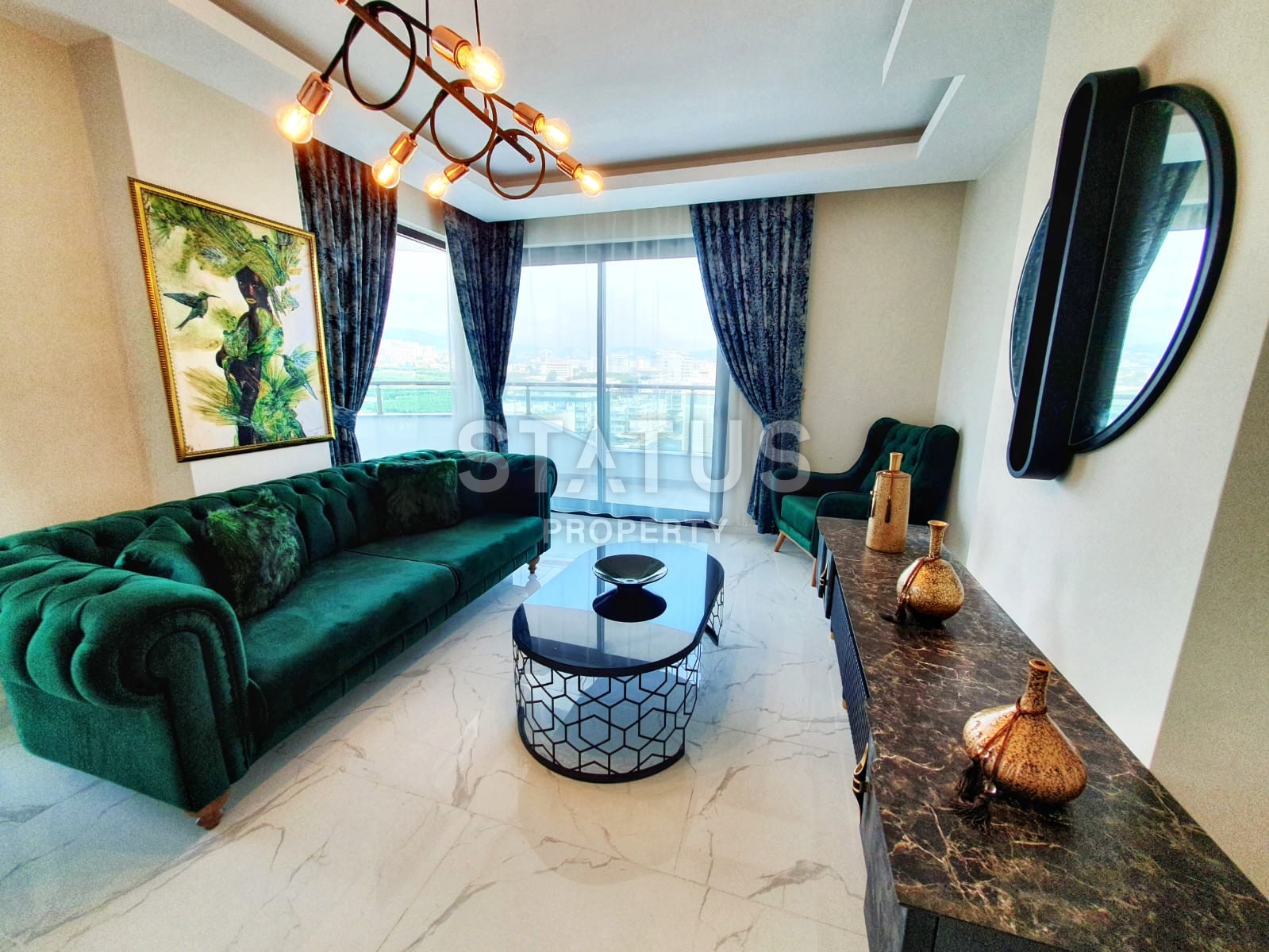 Новая двухкомнатная квартира с мебелью в Махмутларе фото 6