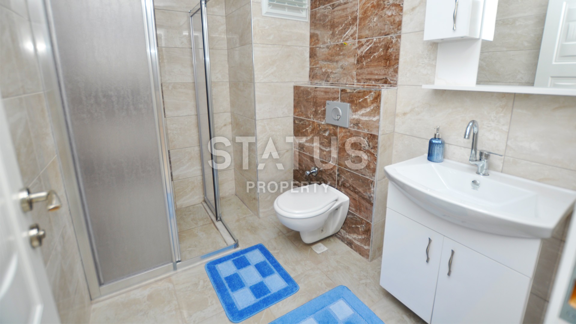 Большая меблированная квартира в новом комплексе в районе Тосмур фото 3