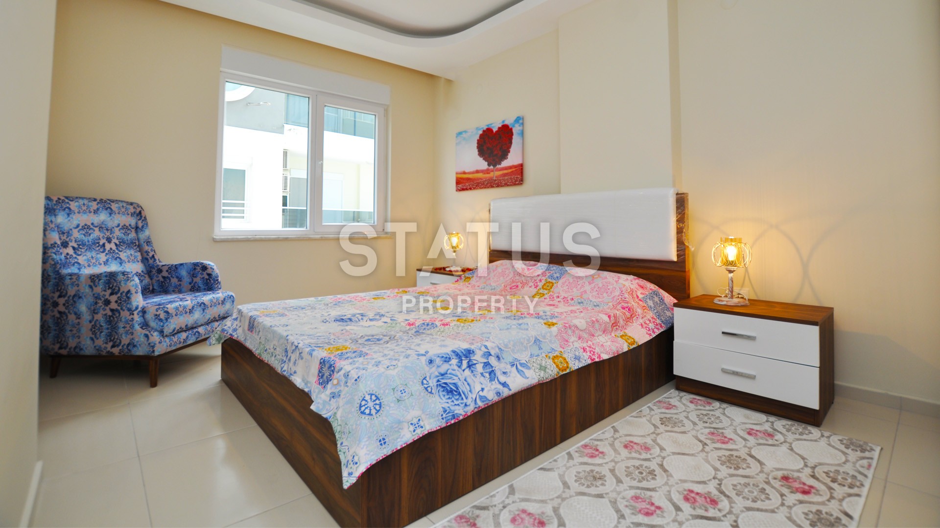 Большая меблированная квартира в новом комплексе в районе Тосмур фото 5