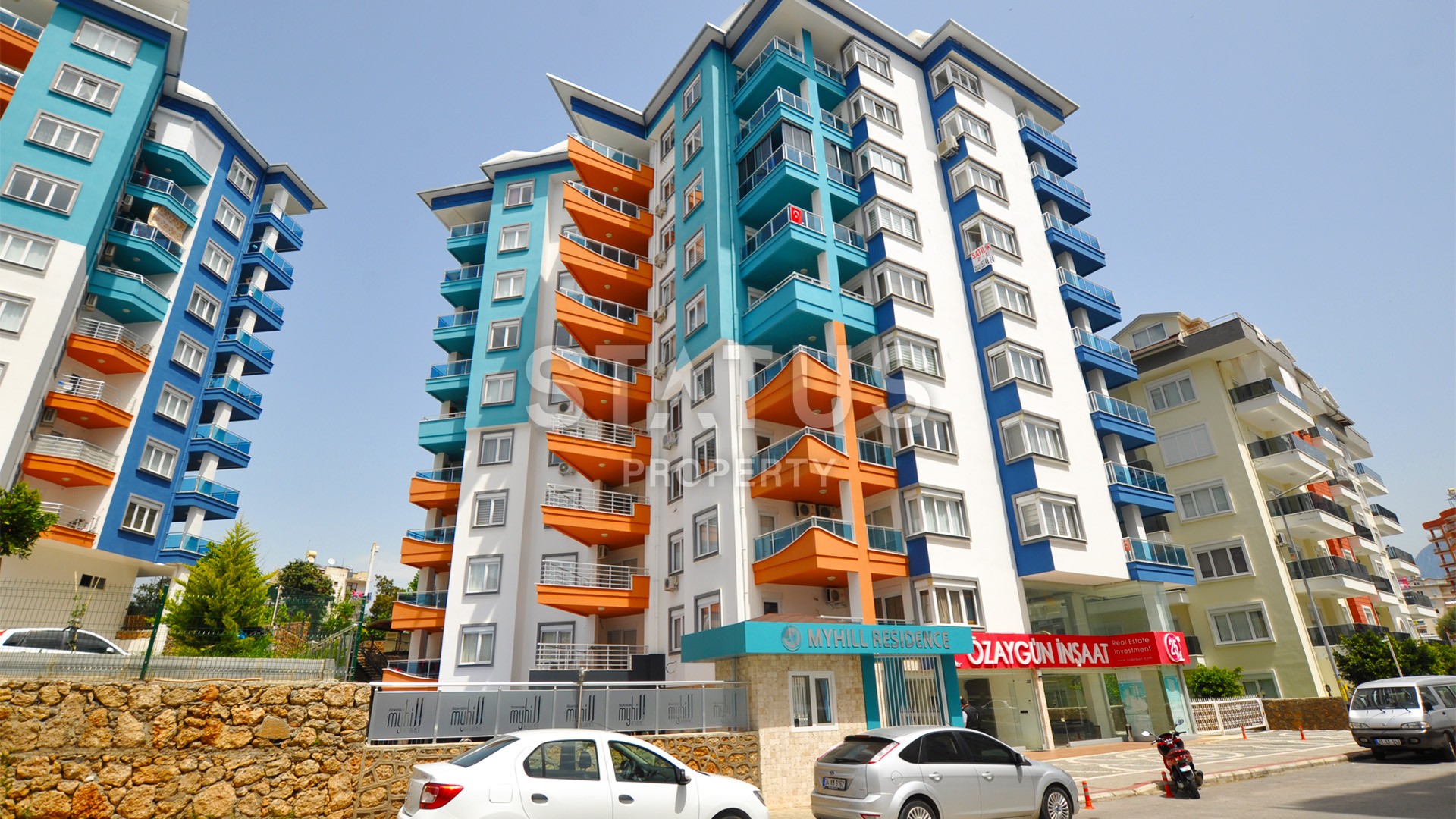 Большая меблированная квартира в новом комплексе в районе Тосмур фото 17