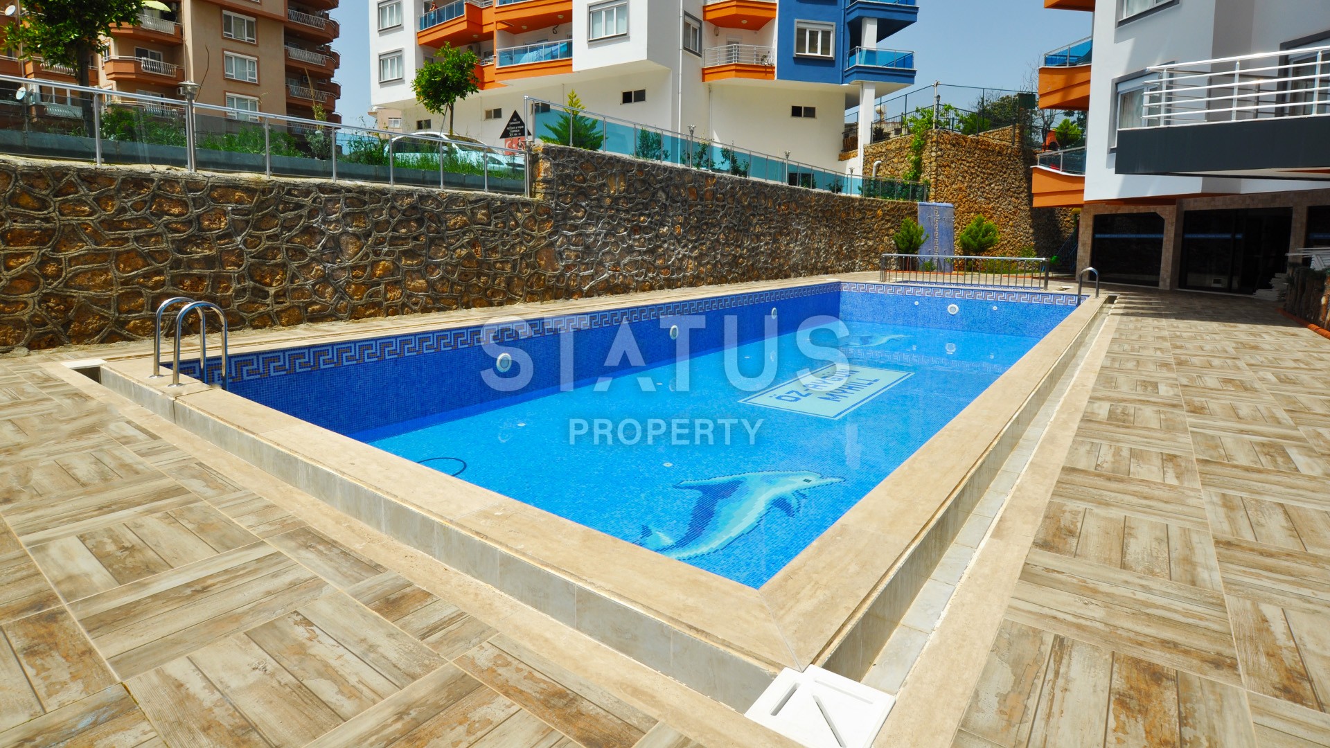 Большая меблированная квартира в новом комплексе в районе Тосмур фото 19