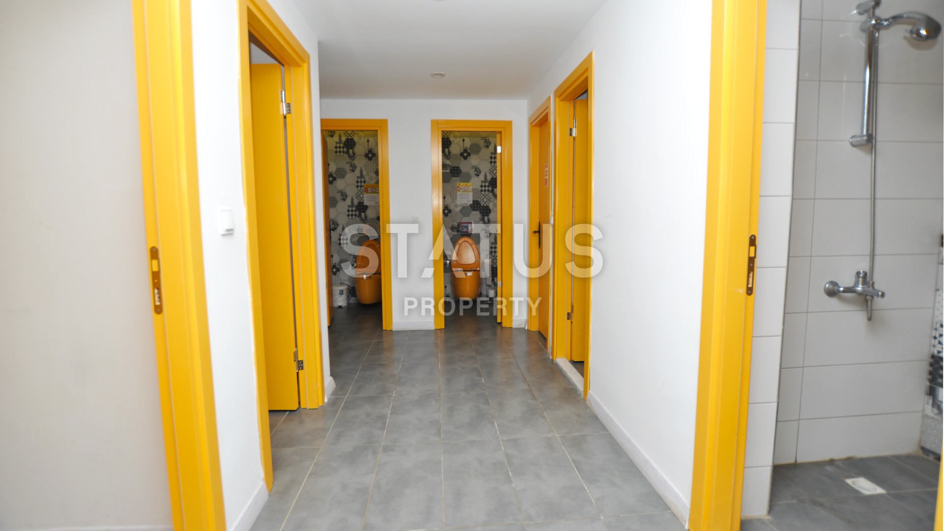 Большая меблированная квартира в новом комплексе в районе Тосмур фото 21