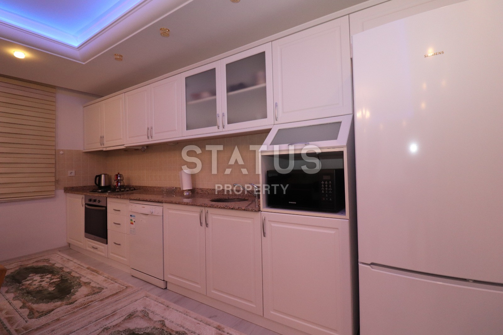 Квартира с мебелью и техникой в Махмутларе! Отличная цена 125 кв.м. фото 5