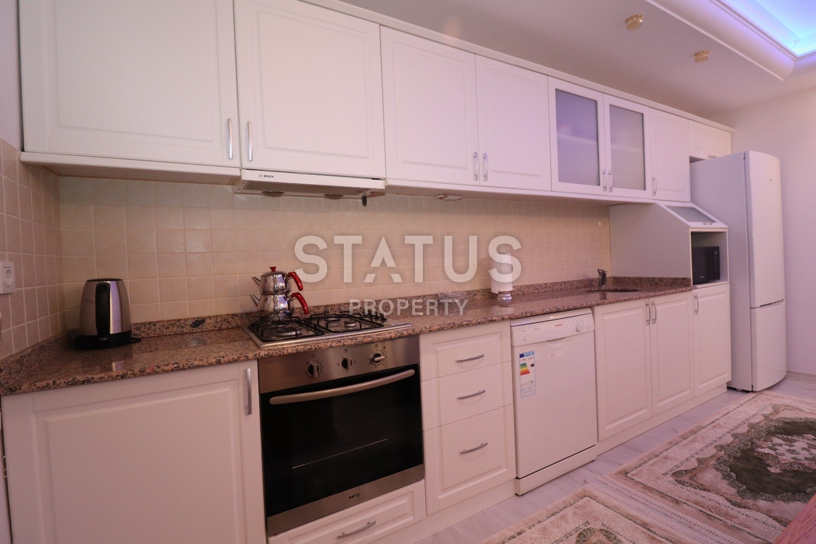 Квартира с мебелью и техникой в Махмутларе! Отличная цена 125 кв.м. фото 7