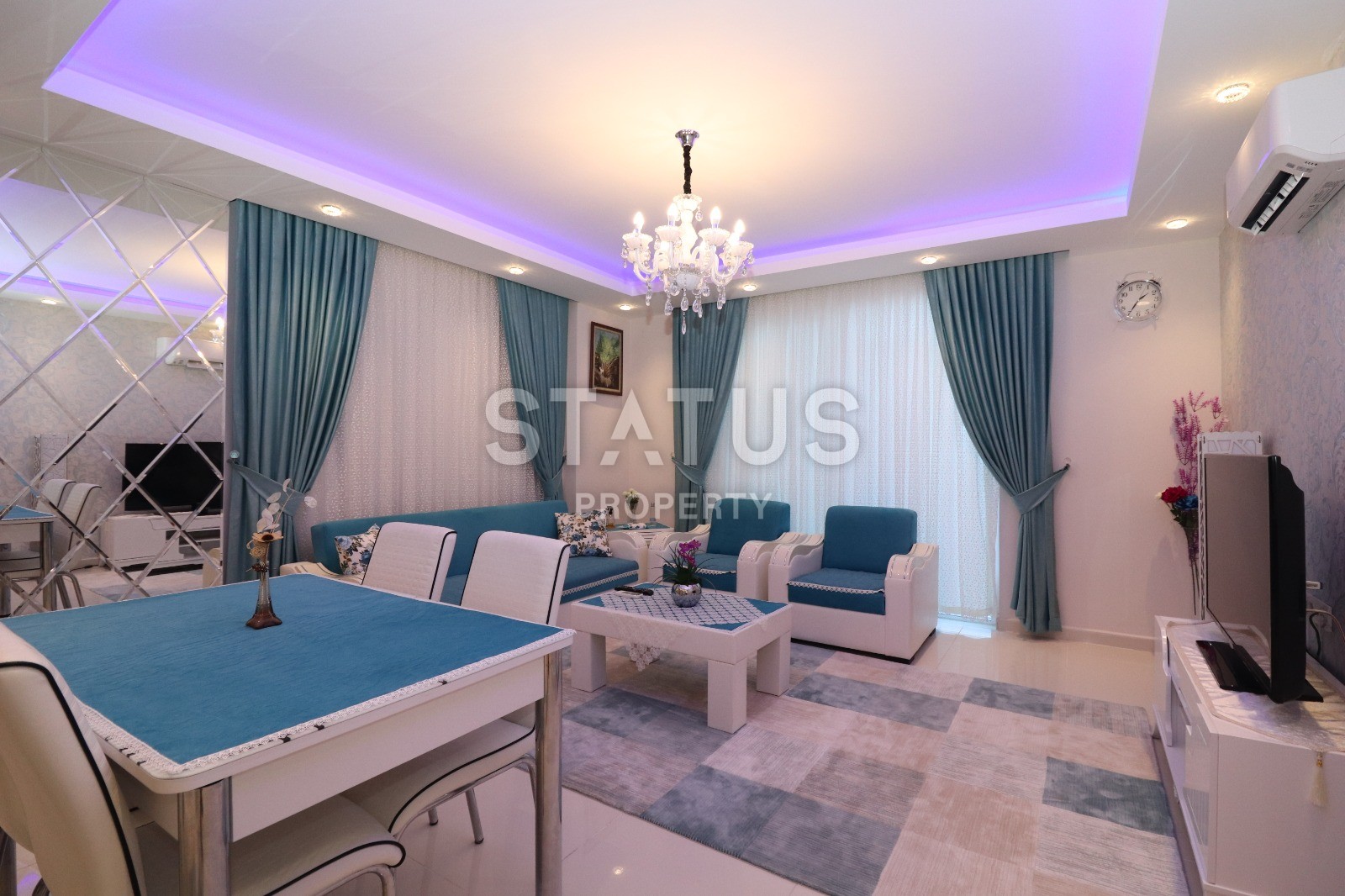 Квартира 2+1 с мебелью в Махмутларе! Вид на горы! 115 м2 фото 6