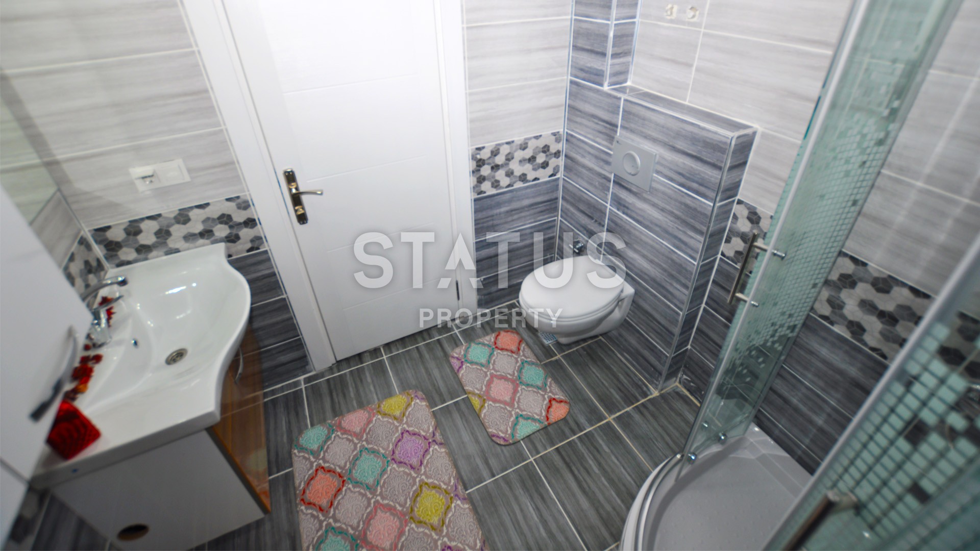 Большая квартира планировки 1+1 в новом комплексе с мебелью. Общая площадь 96 кв.м. фото 11