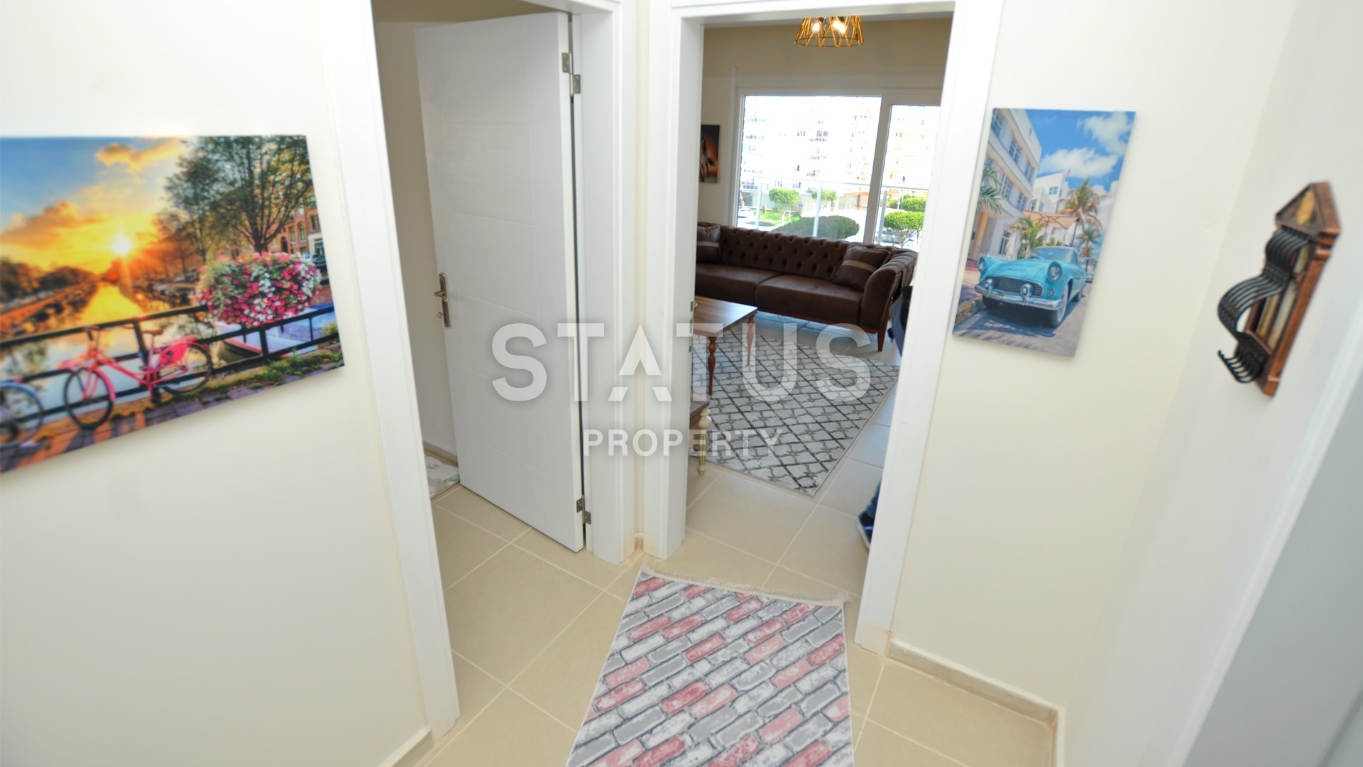 Большая квартира планировки 1+1 в новом комплексе с мебелью. Общая площадь 96 кв.м. фото 12