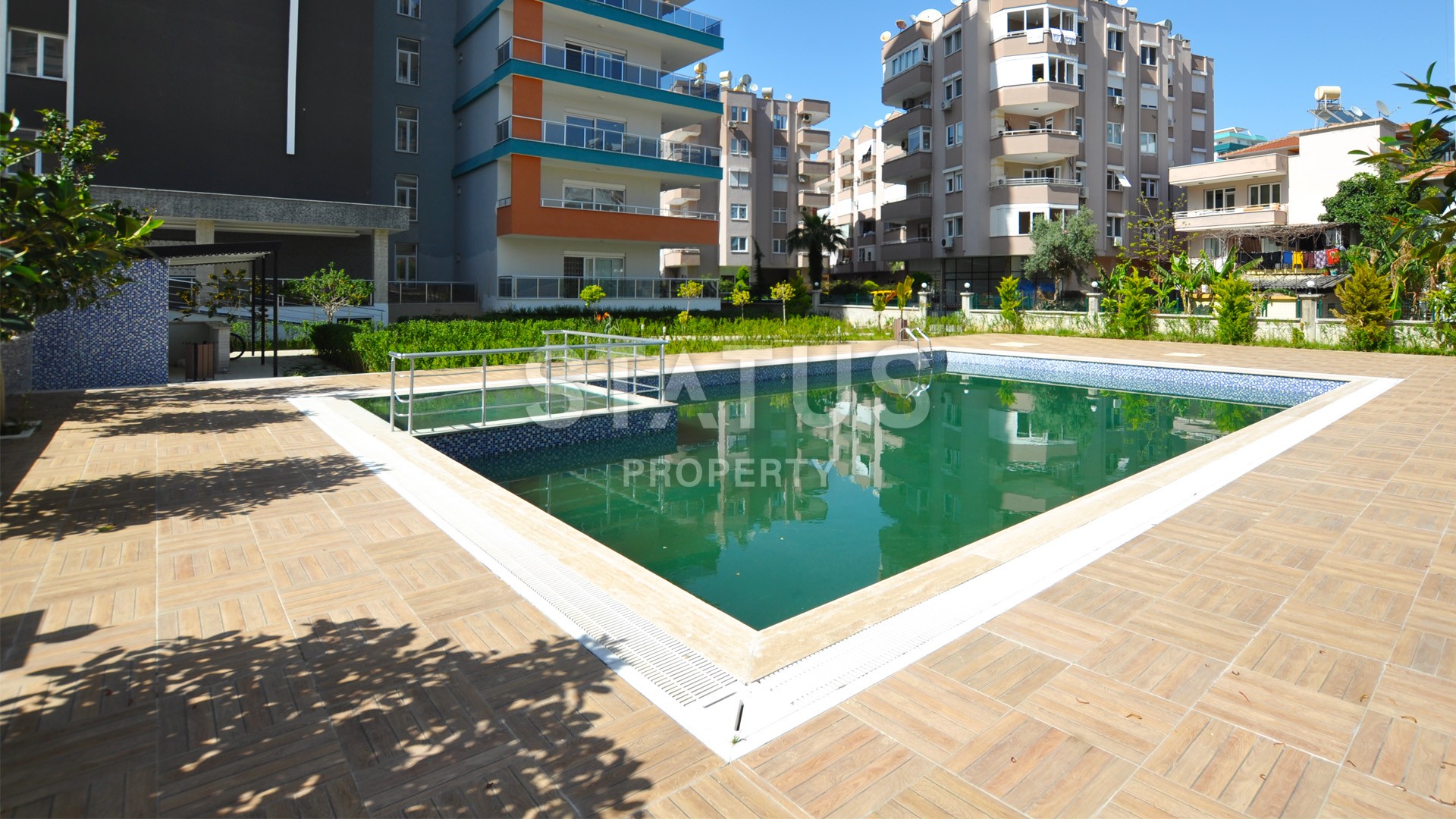 Большая квартира планировки 1+1 в новом комплексе с мебелью. Общая площадь 96 кв.м. фото 18