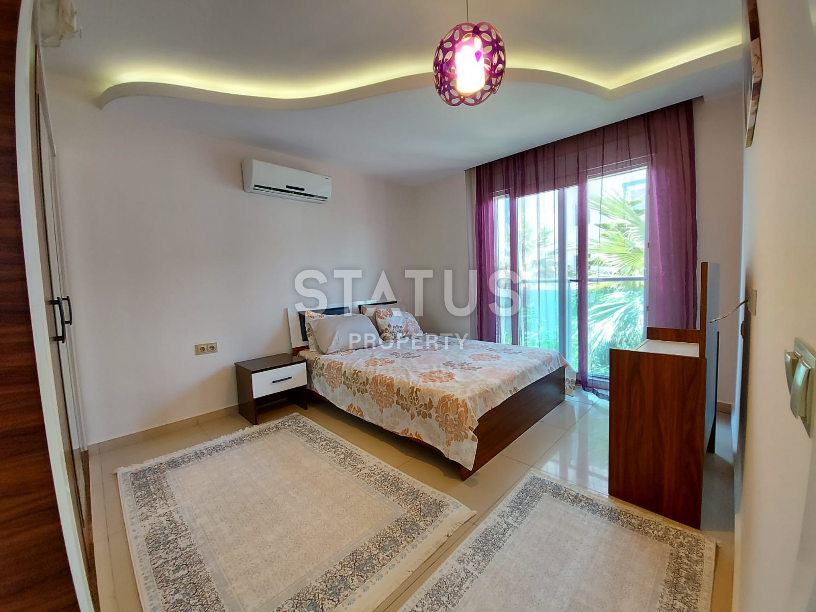 Меблированная двухкомнатная квартира 1+1 в Махмутларе, 65 кв.м. фото 15