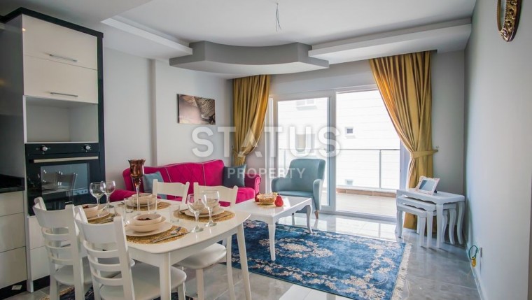 Квартира в Махмутларе с мебелью и красивым видом на горы, 65 м2 фото 1