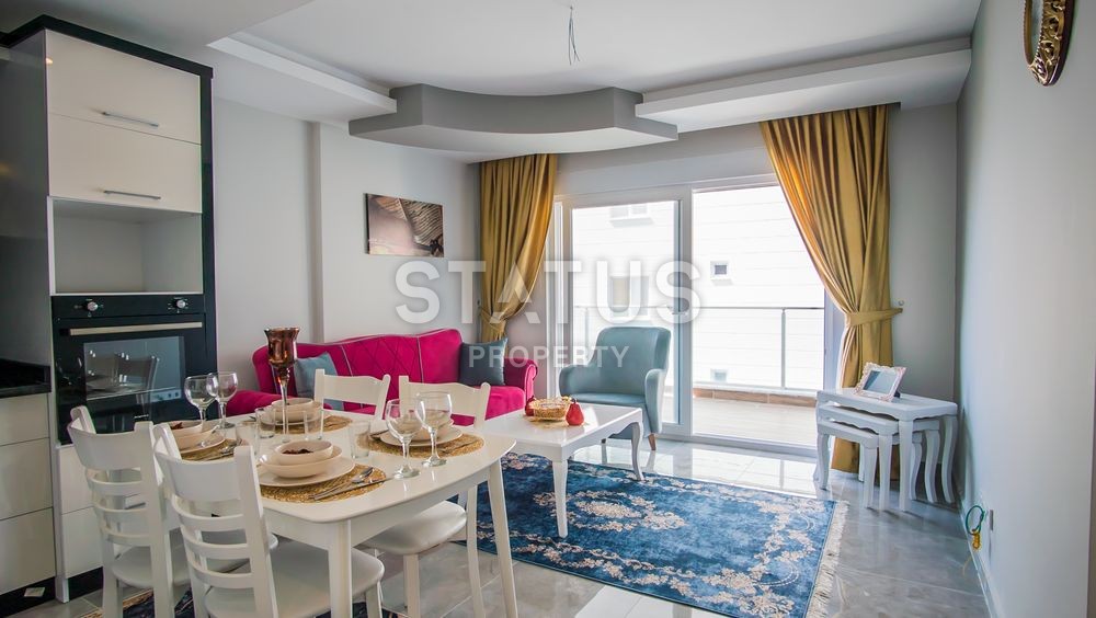 Квартира в Махмутларе с мебелью и красивым видом на горы, 65 м2 фото 1