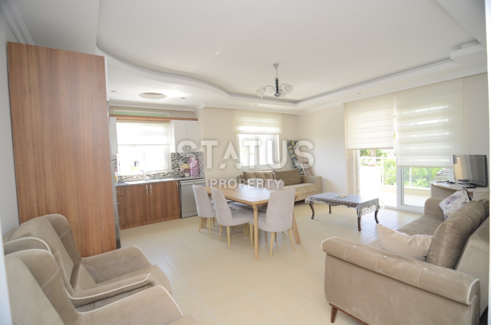 Уютная трехкомнатная квартира в Махмутларе, 110 м2 фото 7