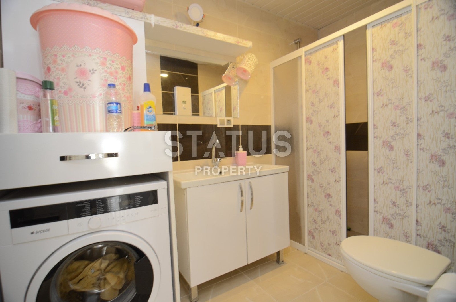 Уютная трехкомнатная квартира в Махмутларе, 110 м2 фото 15