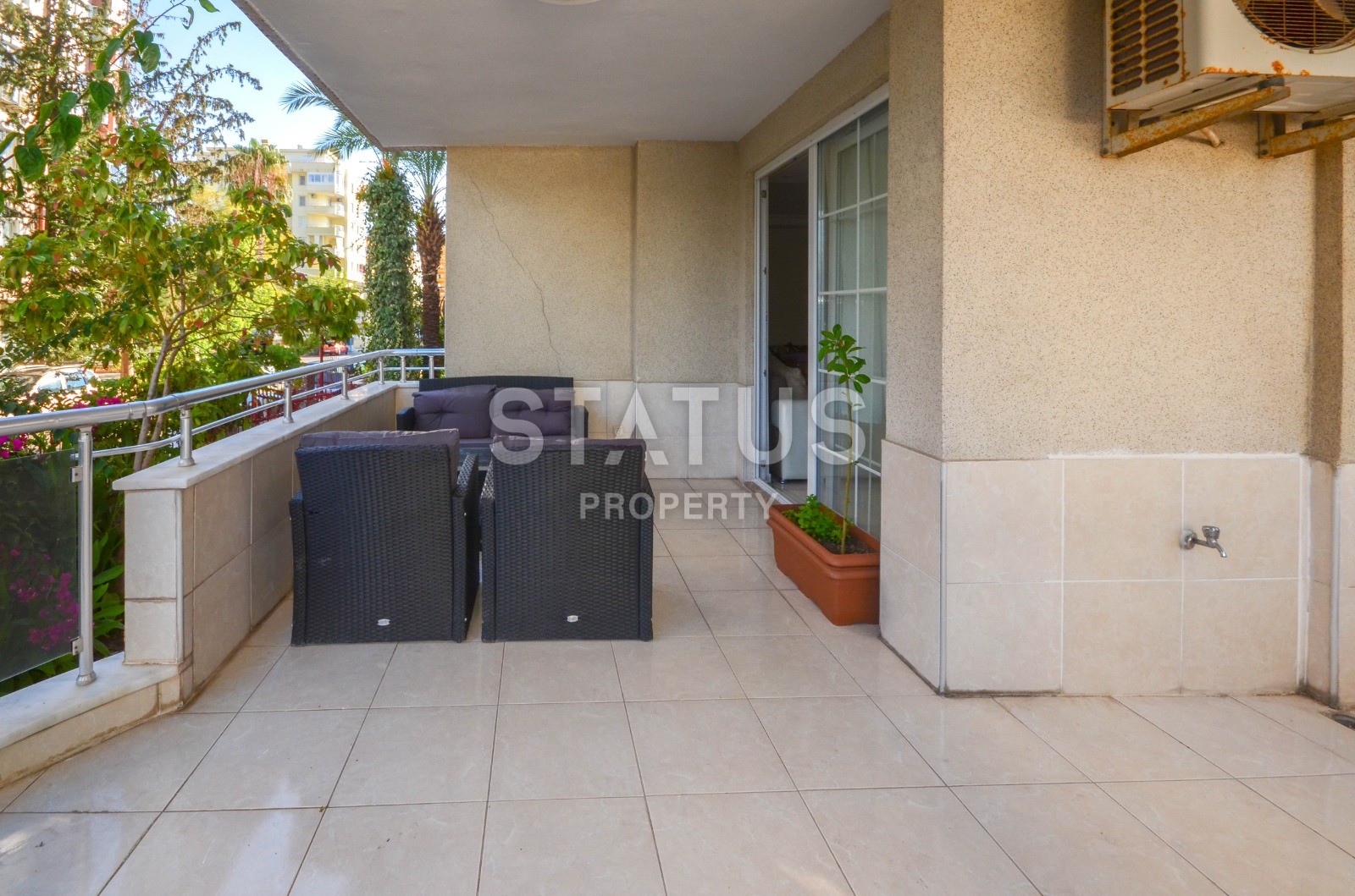 Большая трёхкомнатная квартира в Махмутларе фото 5