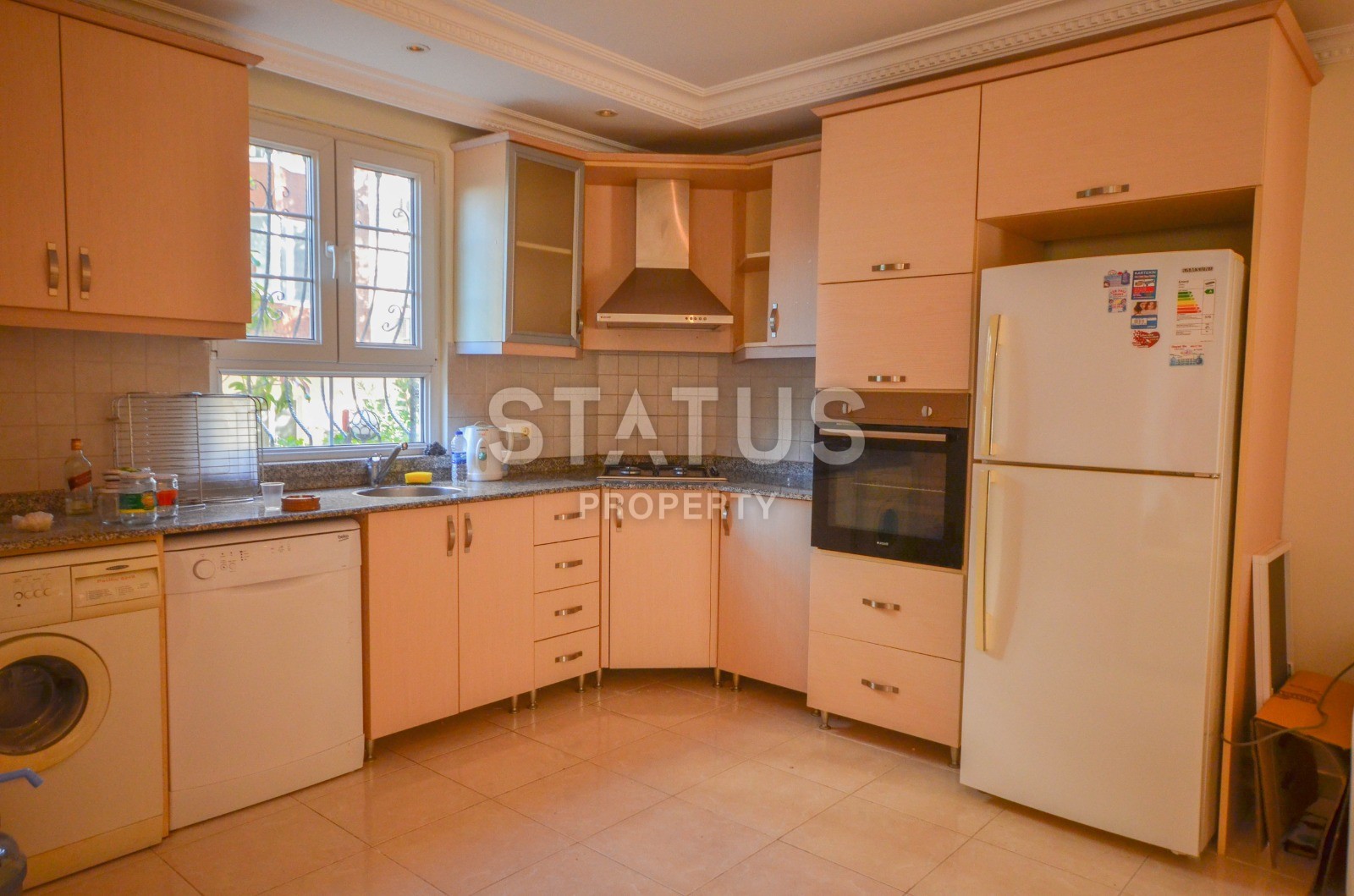 Большая трёхкомнатная квартира в Махмутларе фото 10