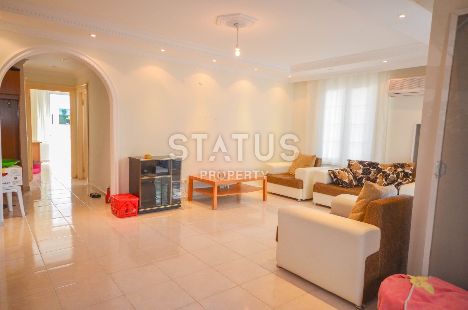 Большая трёхкомнатная квартира в Махмутларе фото 11