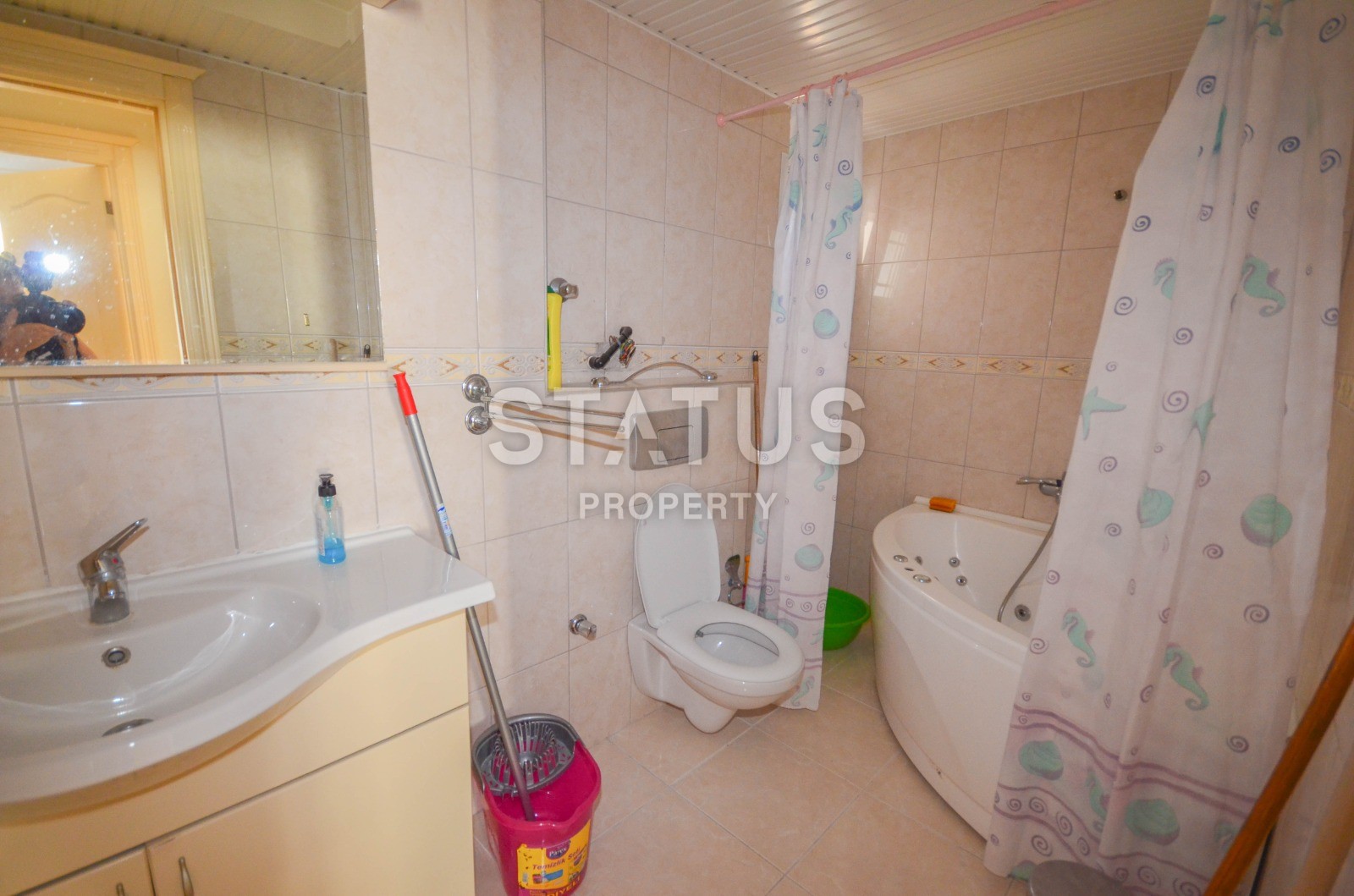 Большая трёхкомнатная квартира в Махмутларе фото 15