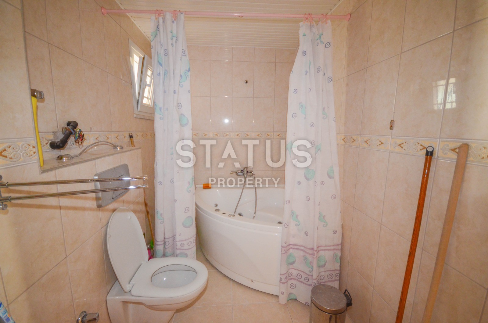 Большая трёхкомнатная квартира в Махмутларе фото 17