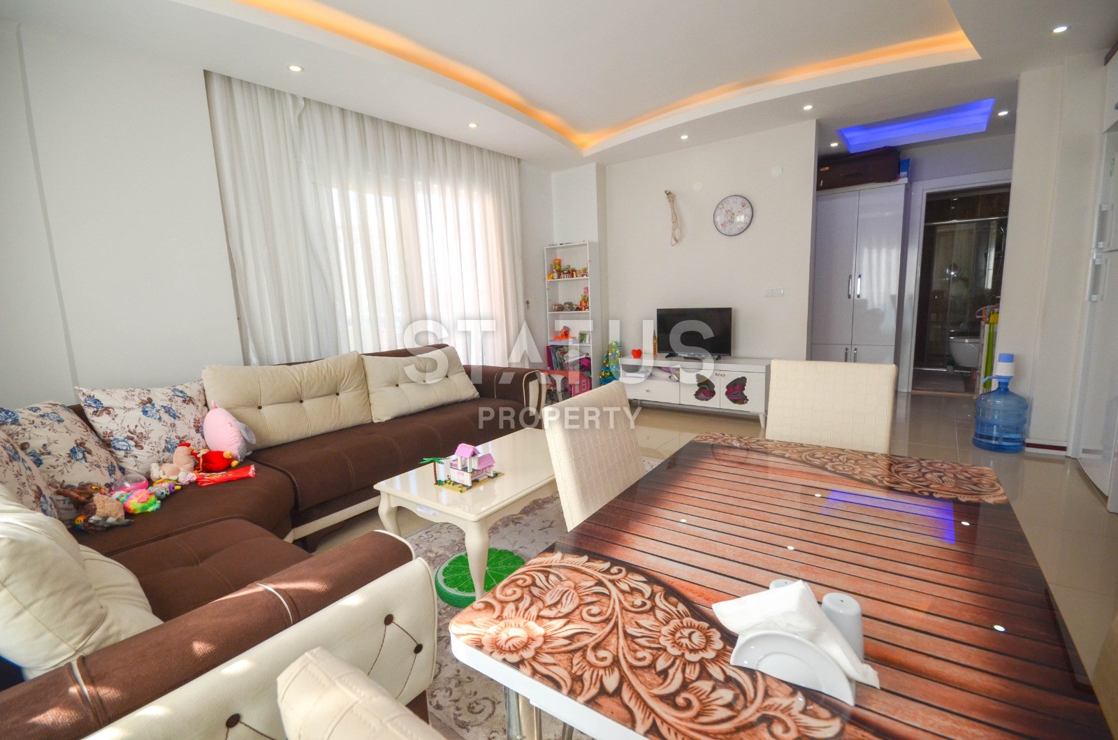 Двухкомнатная квартира с мебелью, 65 м2 фото 11