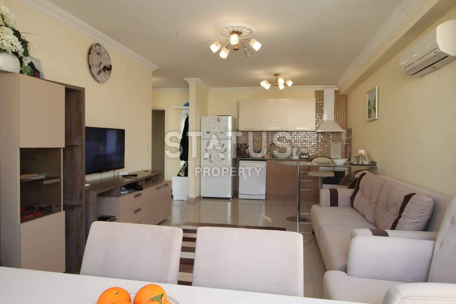 Квартира 1+1 с мебелью в комплексе с большой зеленой территорией фото 16