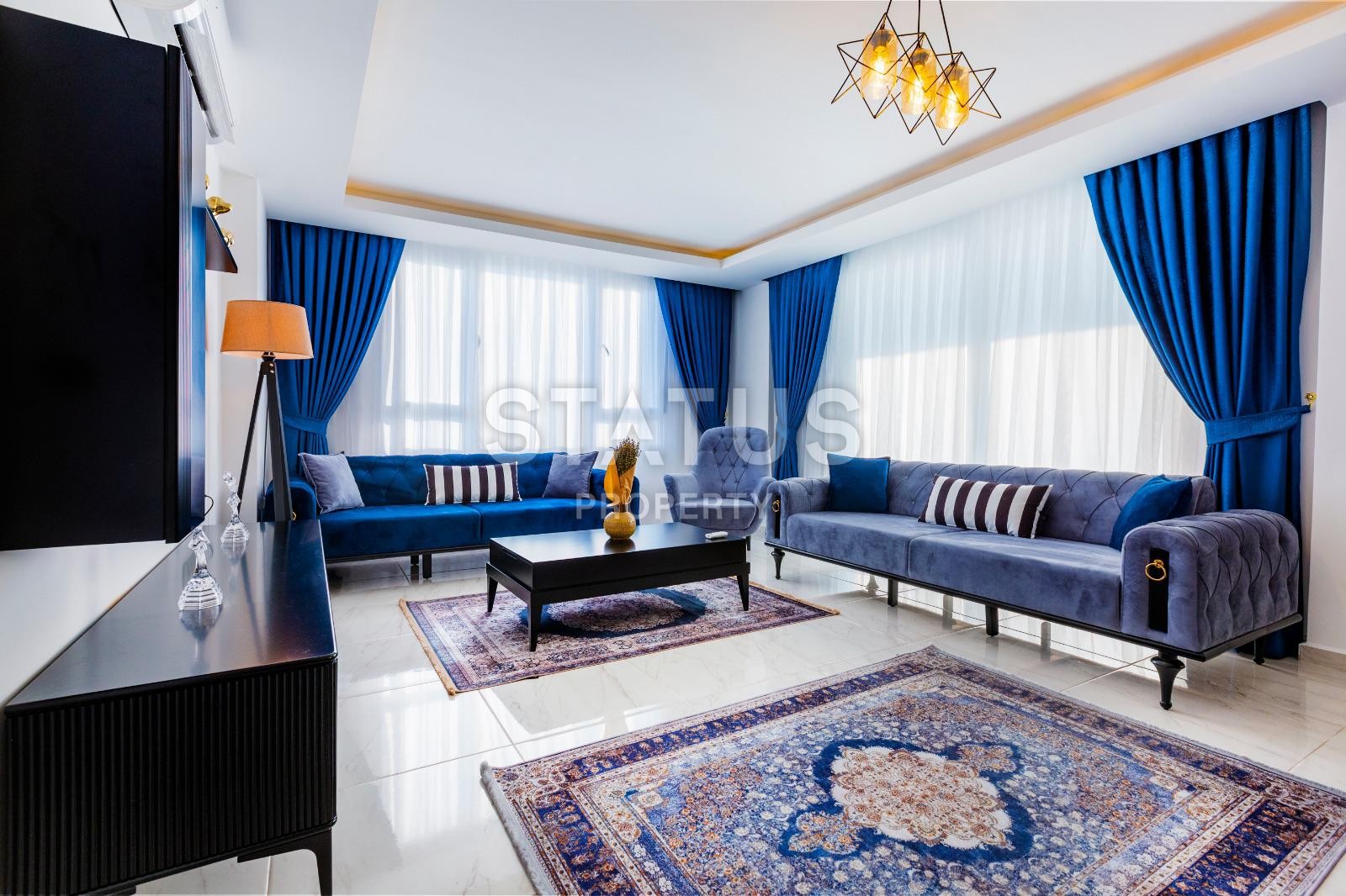 Шикарная трёхкомнатная квартира с видом на море, 110 м2 фото 1