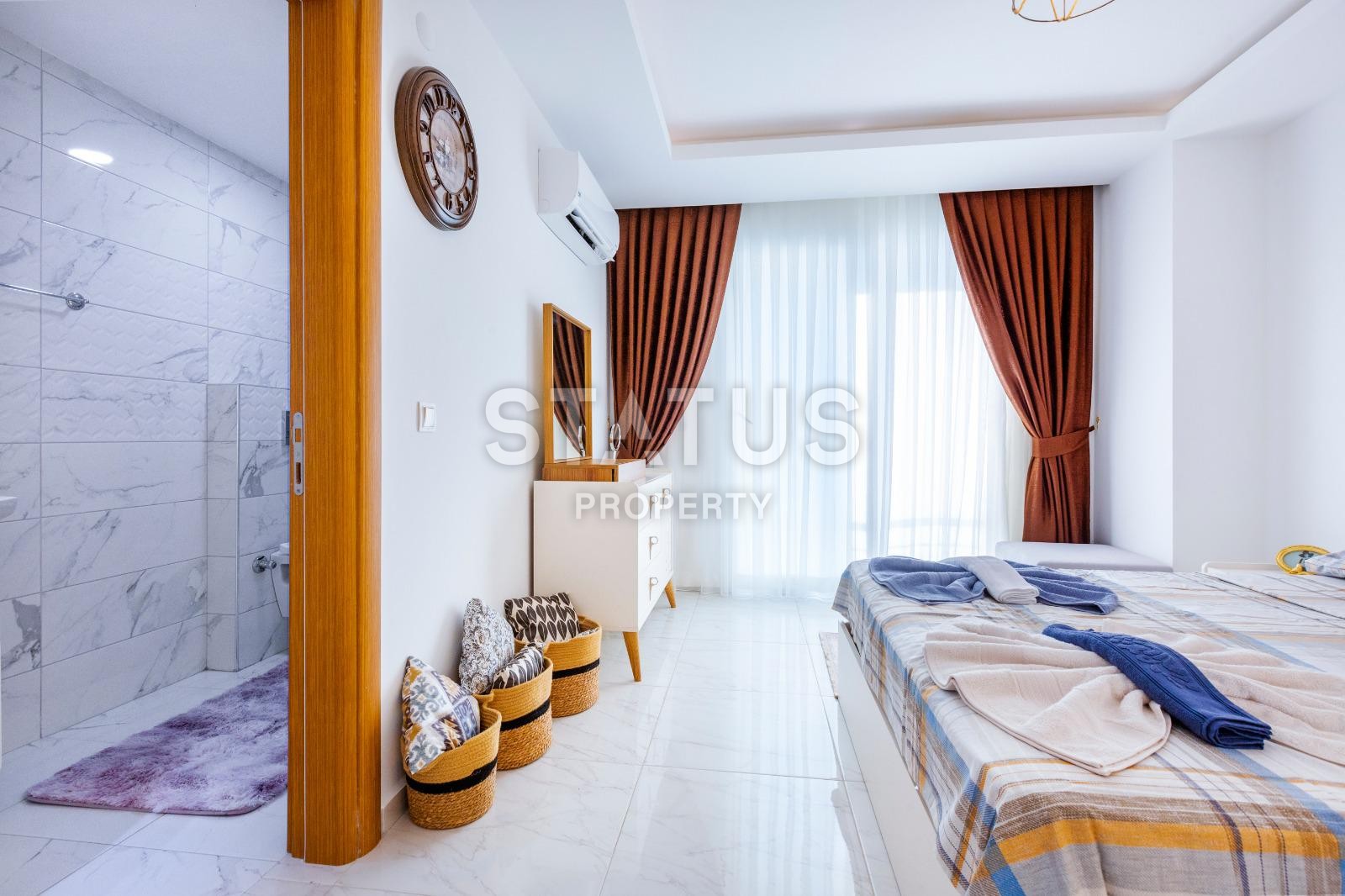 Шикарная трёхкомнатная квартира с видом на море, 110 м2 фото 7