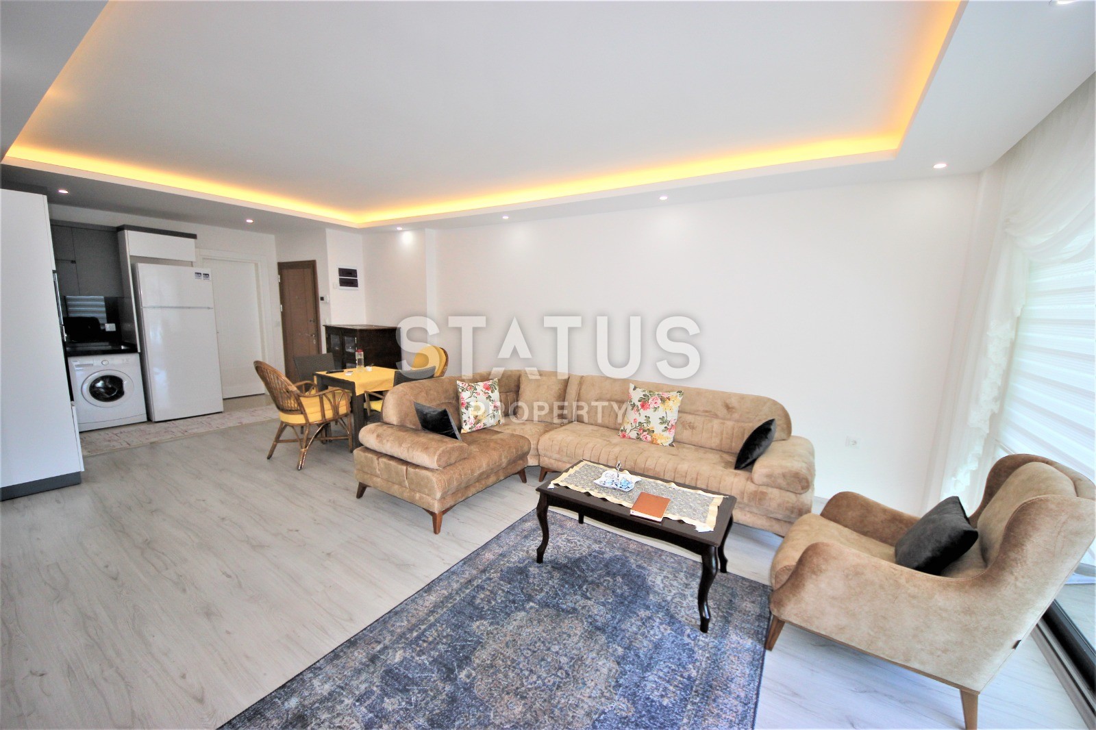 Furnished 2+1 apartment with sea view, 90 m2 фото 9