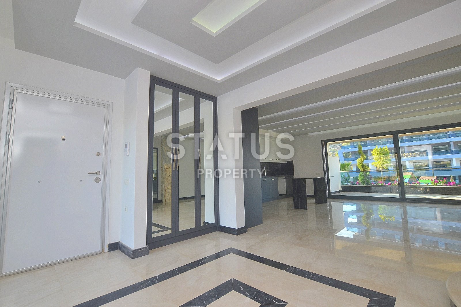 Garden duplex with sea view in a new complex from the owner. Kargicak District фото 7