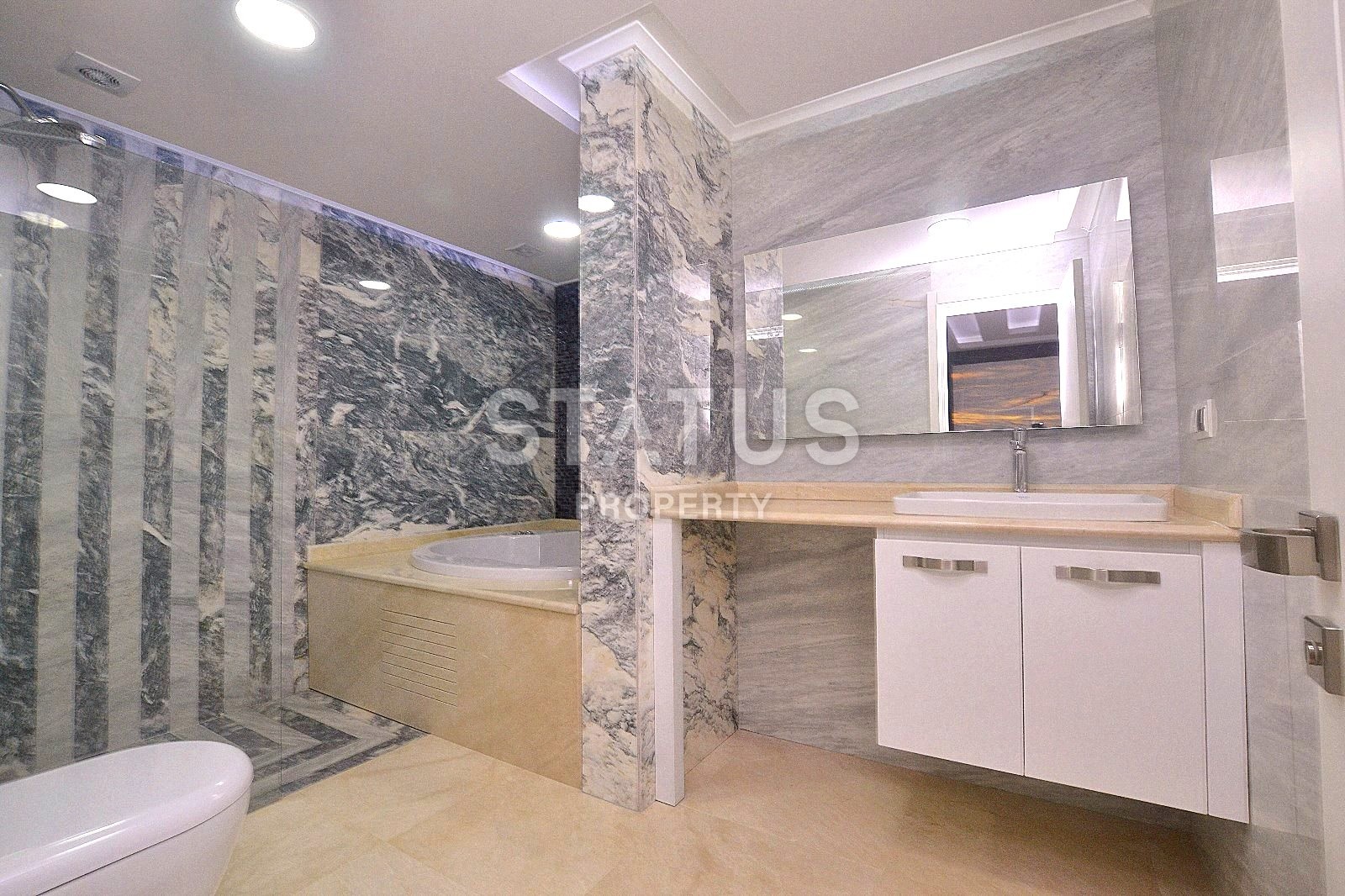 Garden duplex with sea view in a new complex from the owner. Kargicak District фото 14