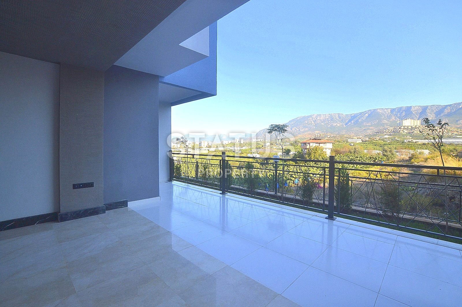 Garden duplex with sea view in a new complex from the owner. Kargicak District фото 16