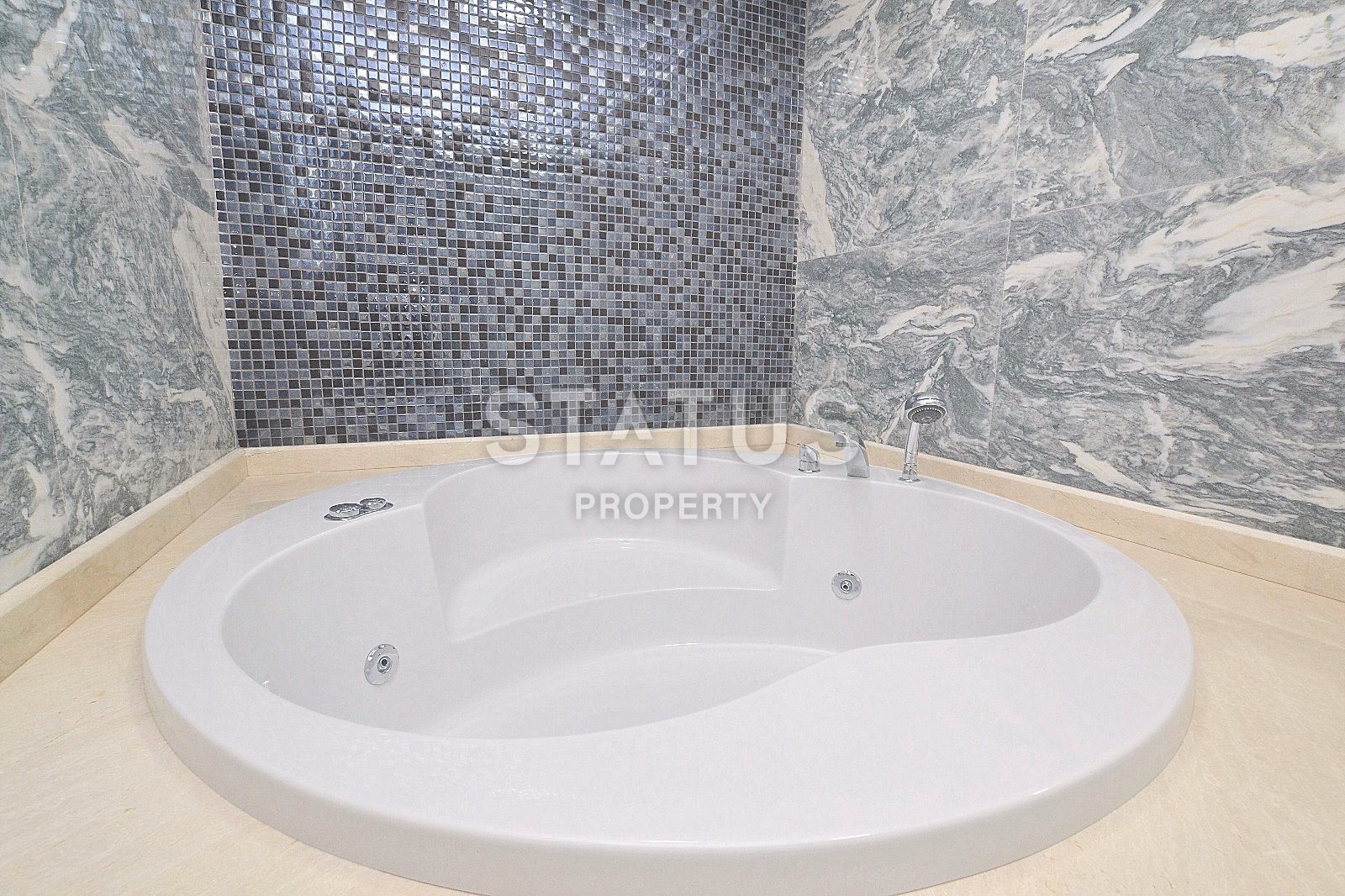 Garden duplex with sea view in a new complex from the owner. Kargicak District фото 23