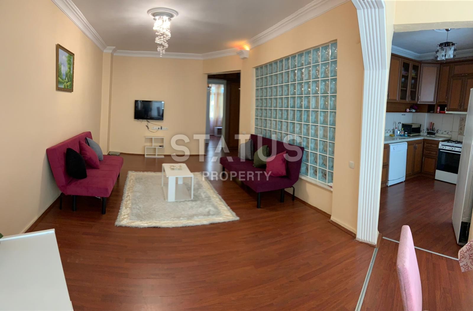 Трехкомнатная квартира с мебелью в 100 метрах от моря фото 12