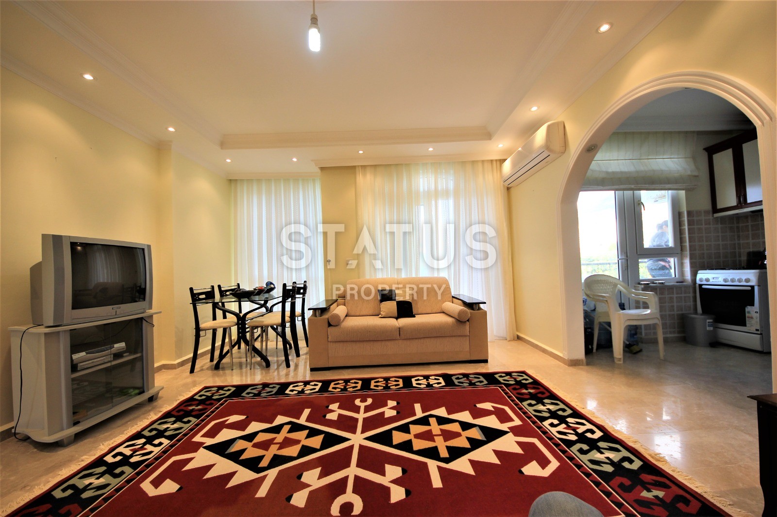 Квартира 2+1 с видом на горы, 100 м2 фото 12