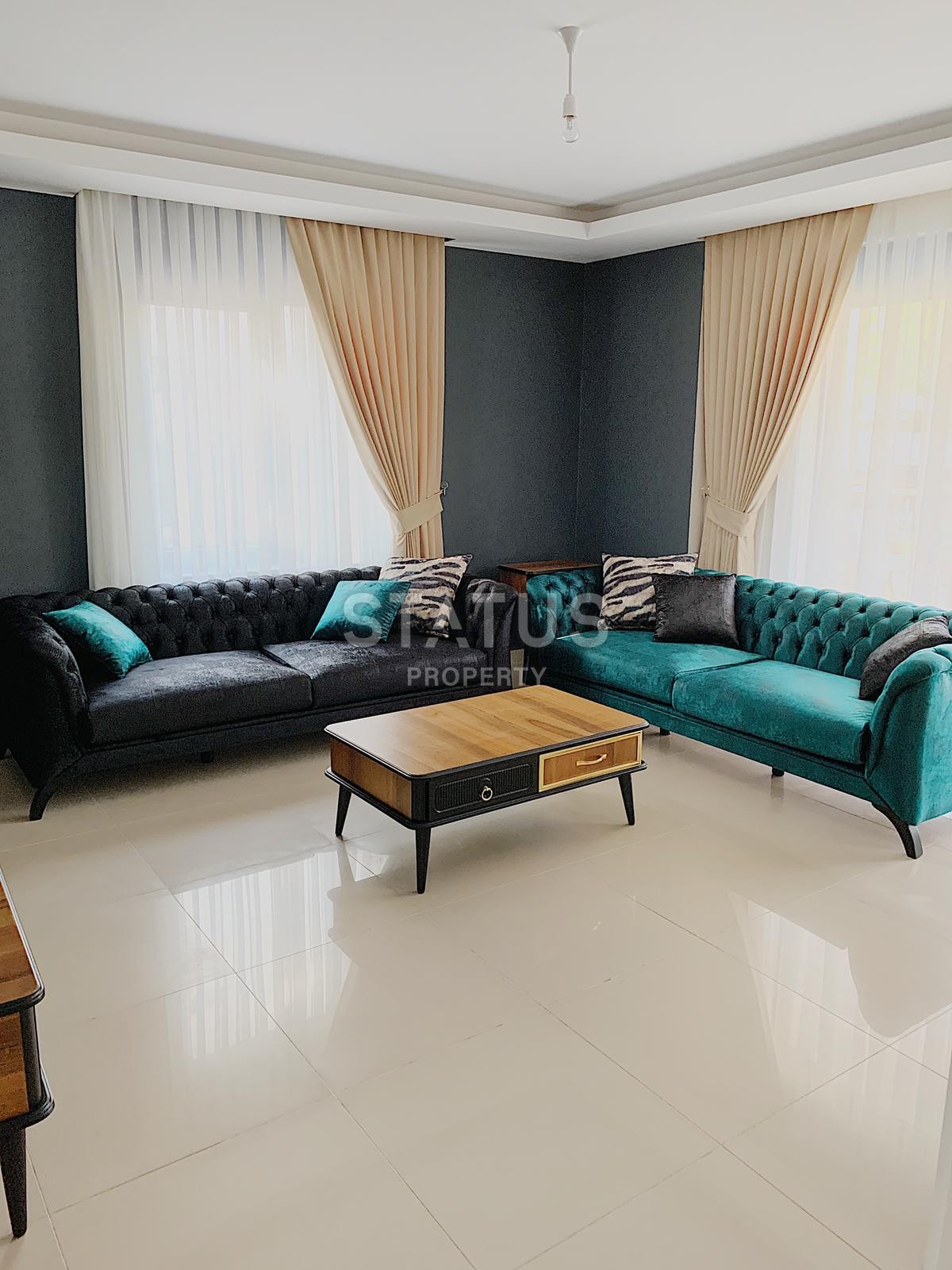 Apartment 2+1 furnished in a new complex in the center of Alanya фото 3