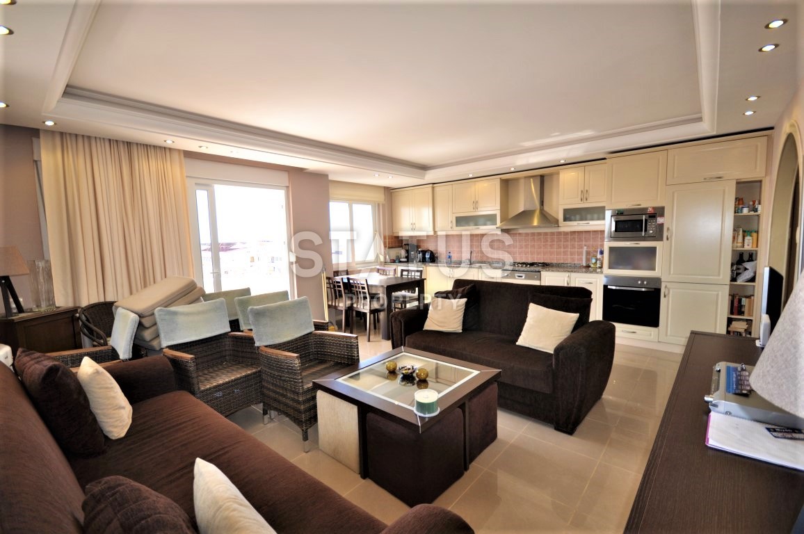 Меблированная квартира 2+1 с видом на море, 120 м2 фото 13