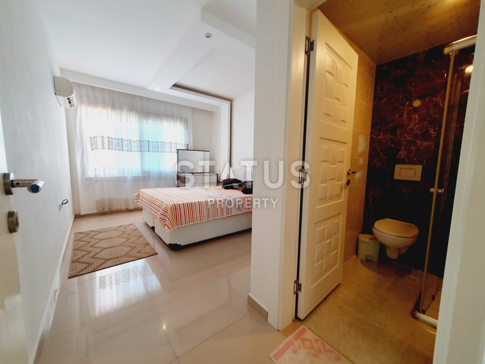 Трехкомнатная меблированная квартира в Махмутларе фото 11