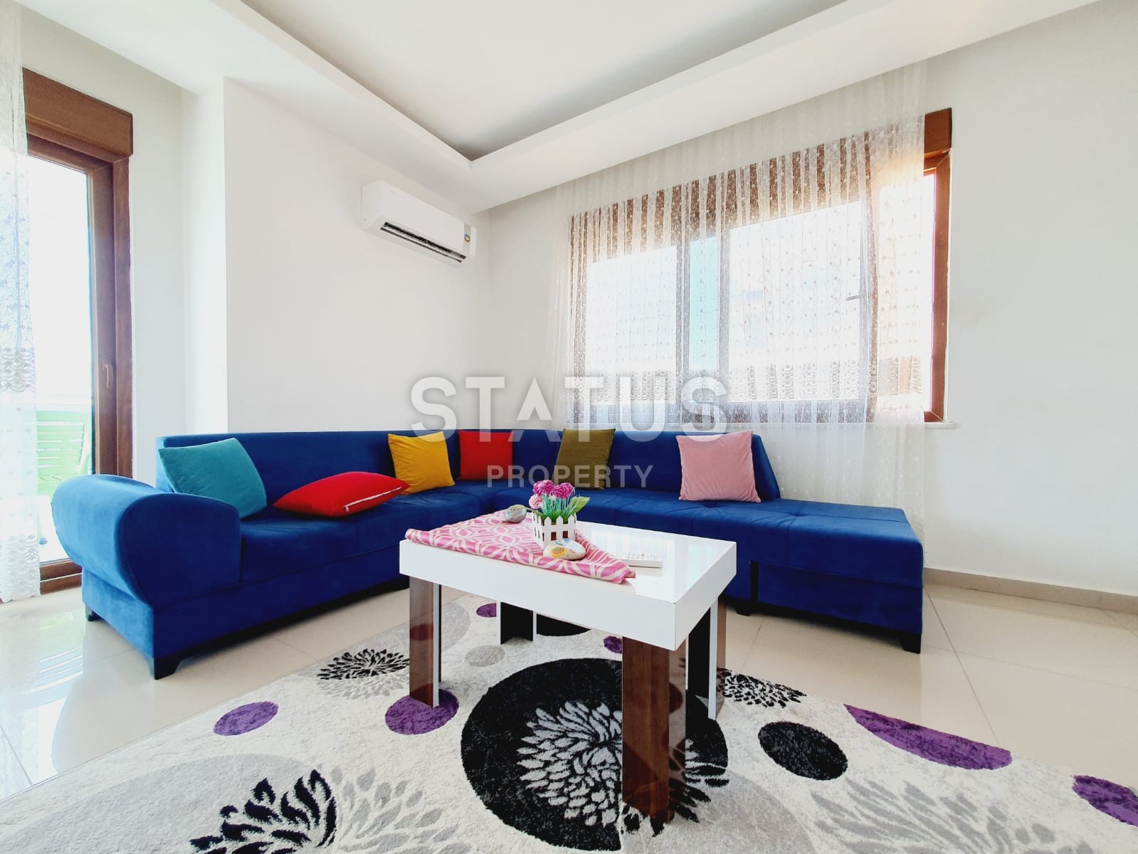 Трехкомнатная меблированная квартира в Махмутларе фото 21