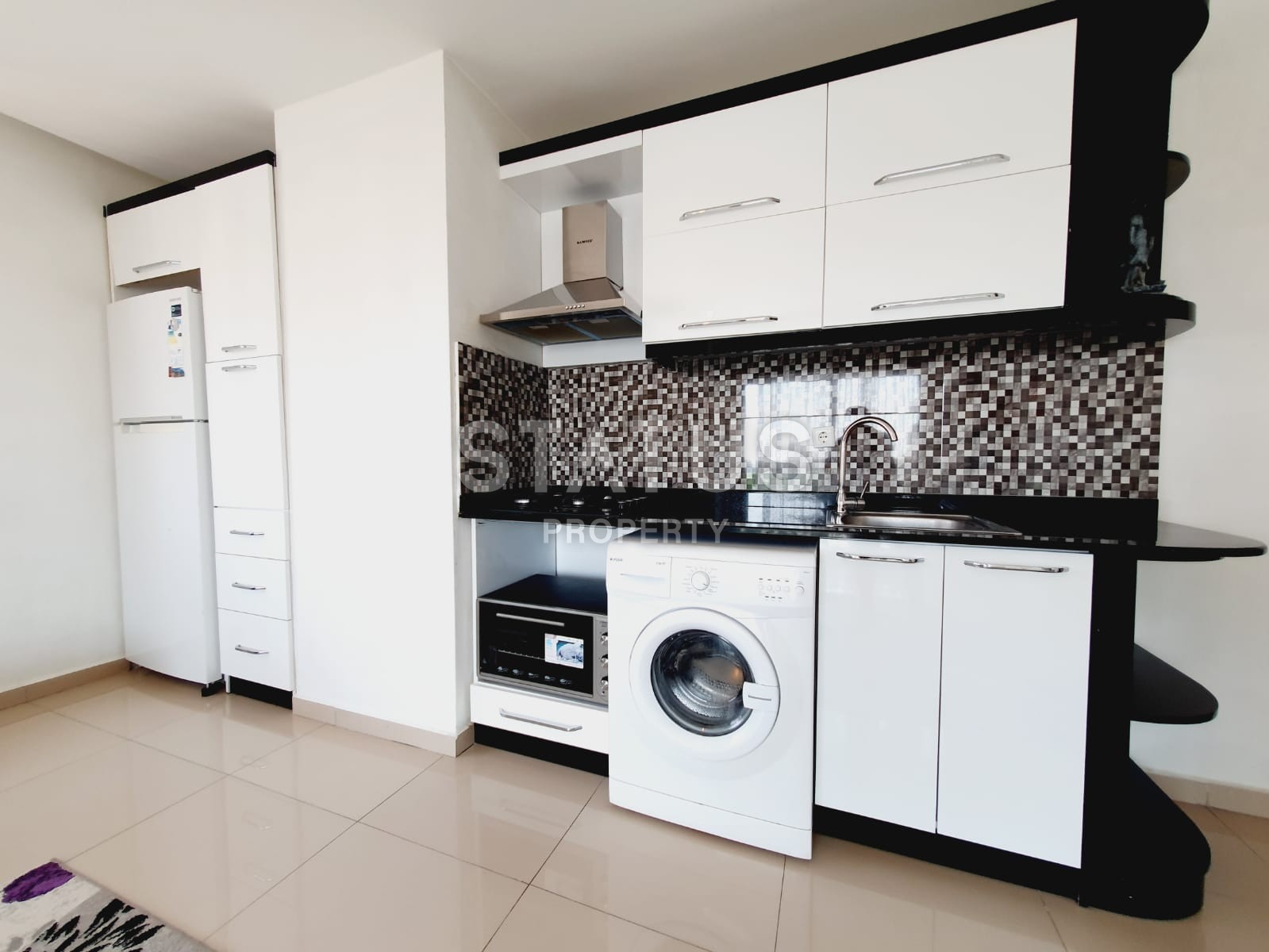 Трехкомнатная меблированная квартира в Махмутларе фото 22