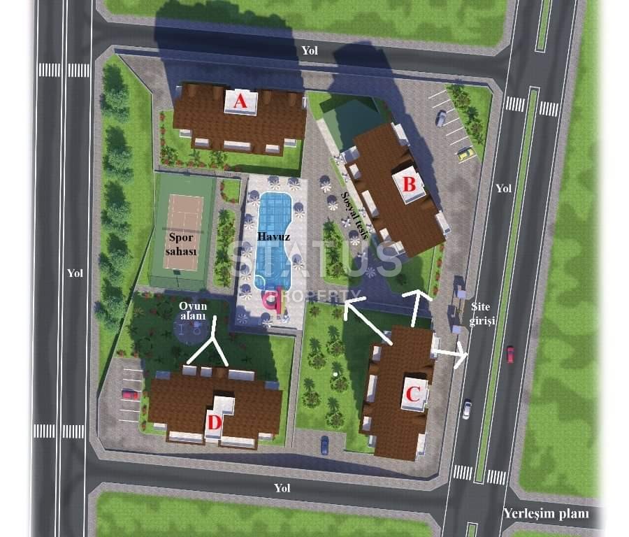 Penthouse 3+1 with sea views in a luxury complex in Avsallar фото 5