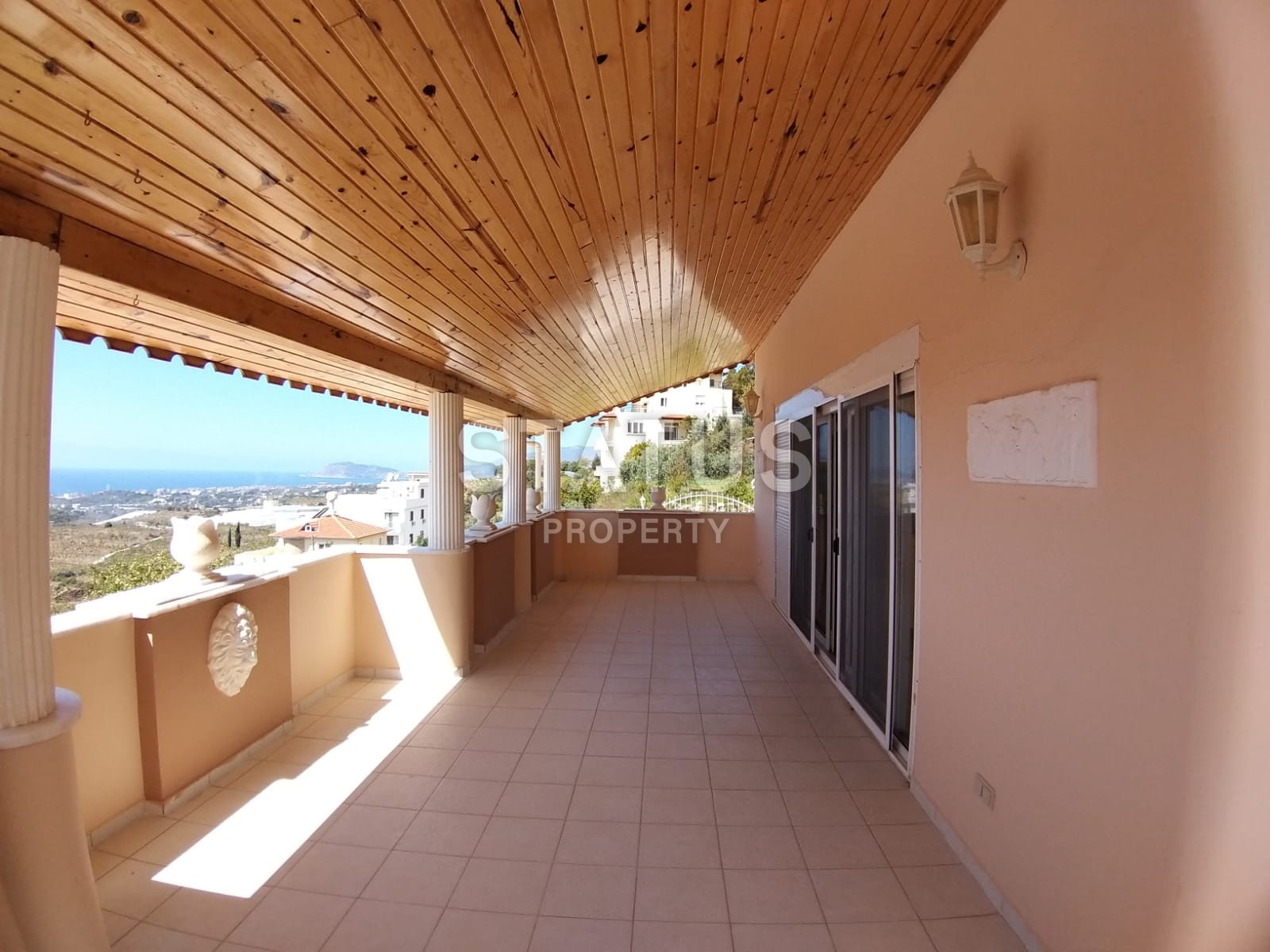 Вилла 3+1 с мебелью и прекрасным видом на море в Алании фото 4