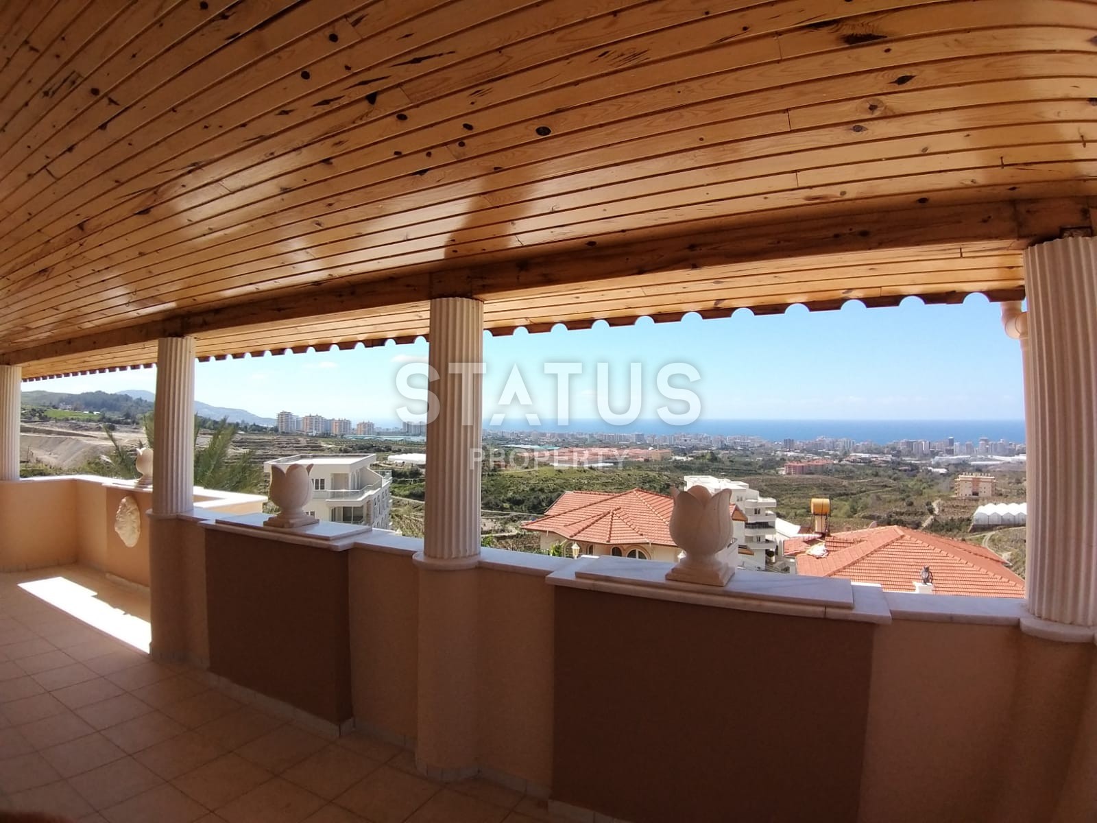 Вилла 3+1 с мебелью и прекрасным видом на море в Алании фото 5