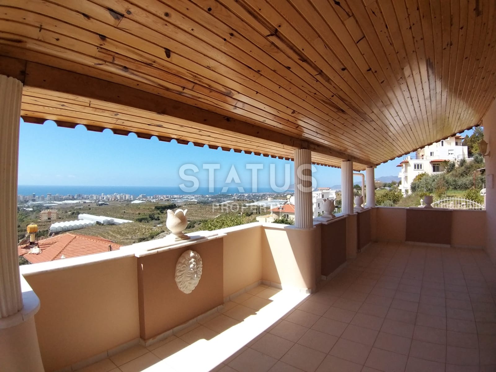 Вилла 3+1 с мебелью и прекрасным видом на море в Алании фото 6