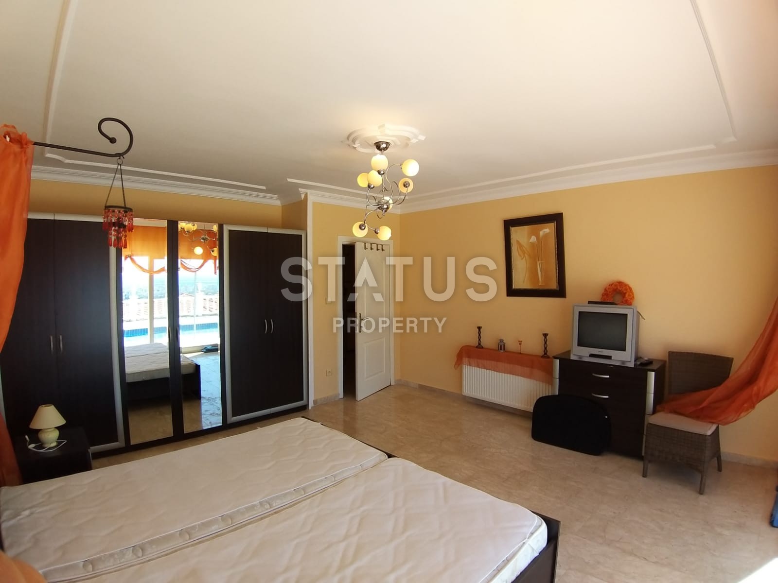 Вилла 3+1 с мебелью и прекрасным видом на море в Алании фото 13