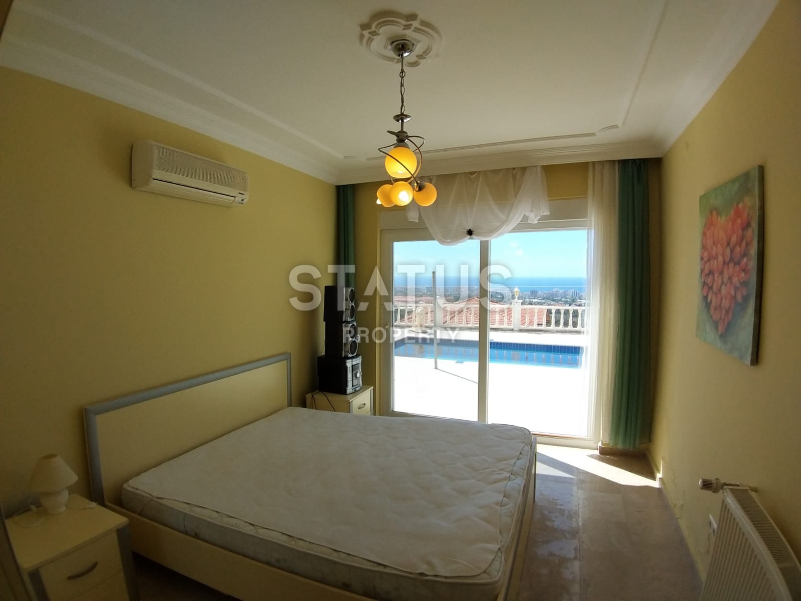 Вилла 3+1 с мебелью и прекрасным видом на море в Алании фото 15