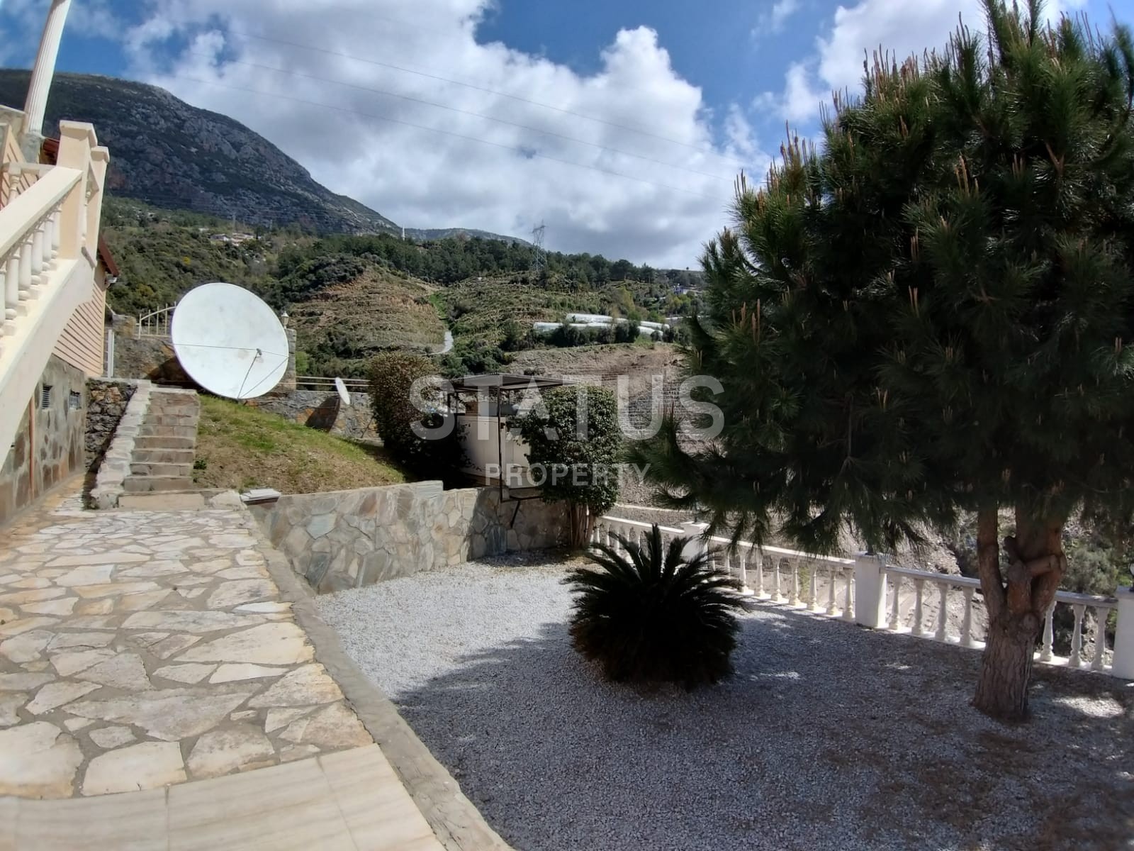 Вилла 3+1 с мебелью и прекрасным видом на море в Алании фото 21