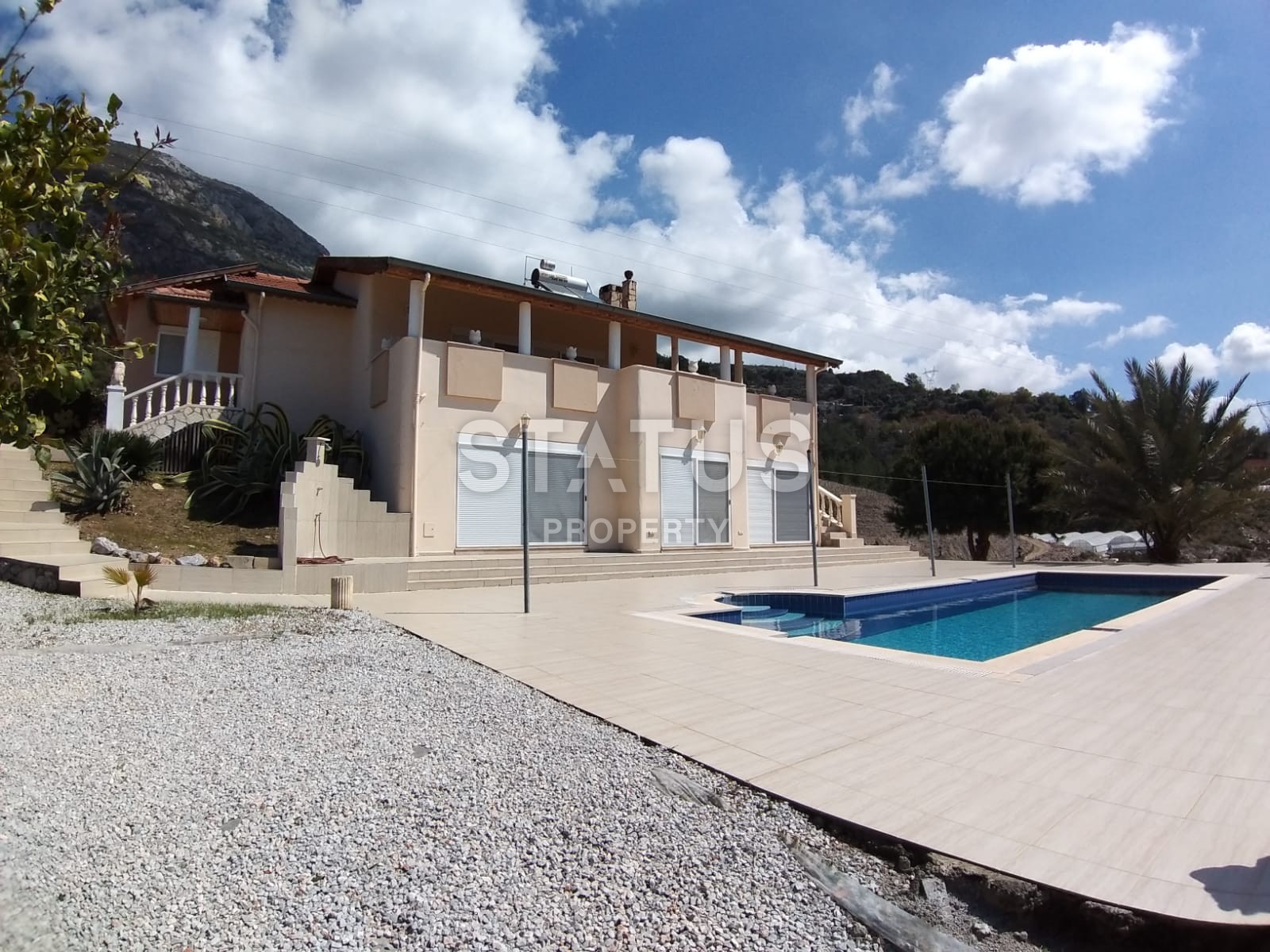 Вилла 3+1 с мебелью и прекрасным видом на море в Алании фото 29