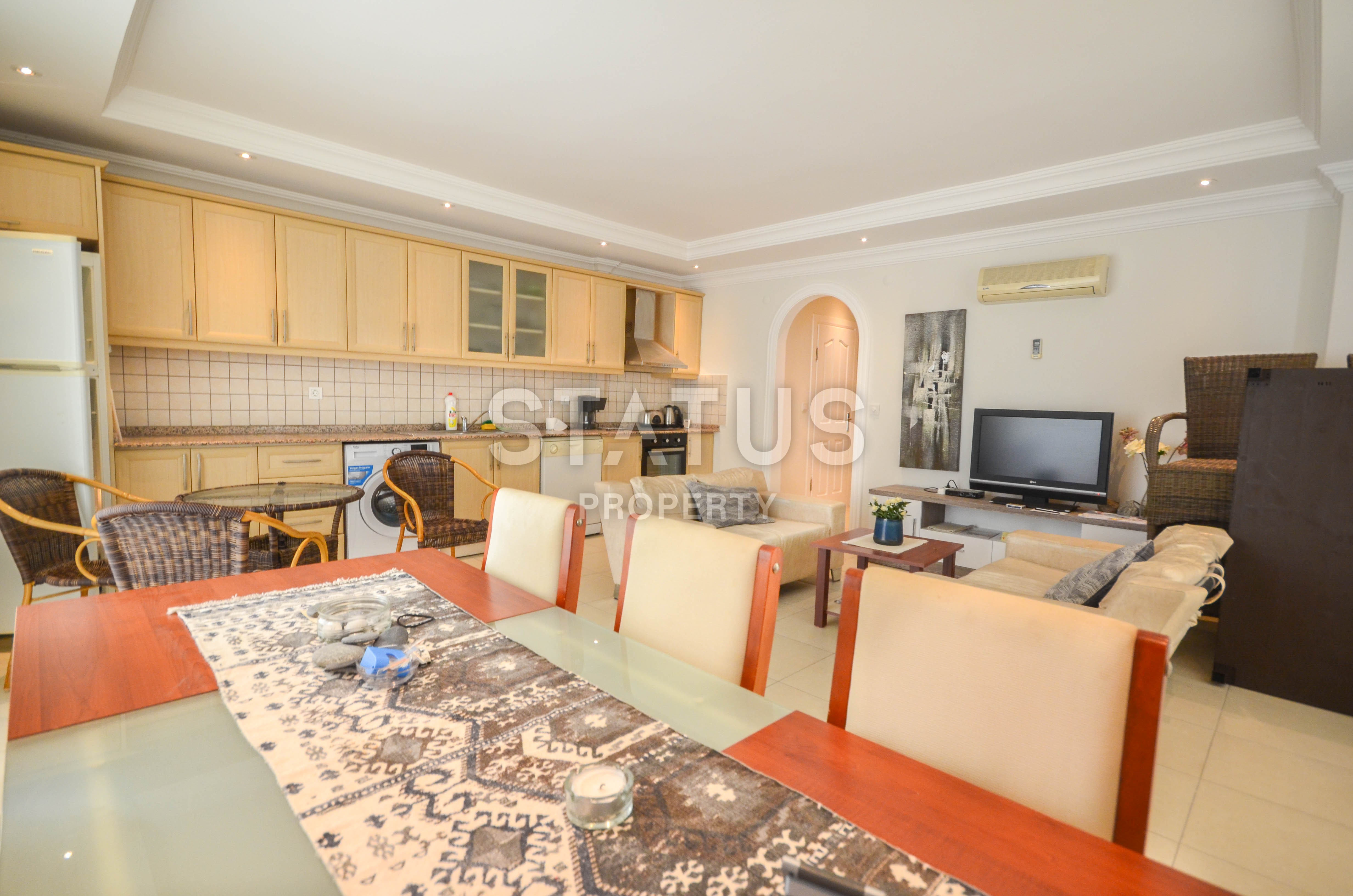 Трехкомнатная квартира в 100 метрах от побережья в районе Махмутлар фото 8