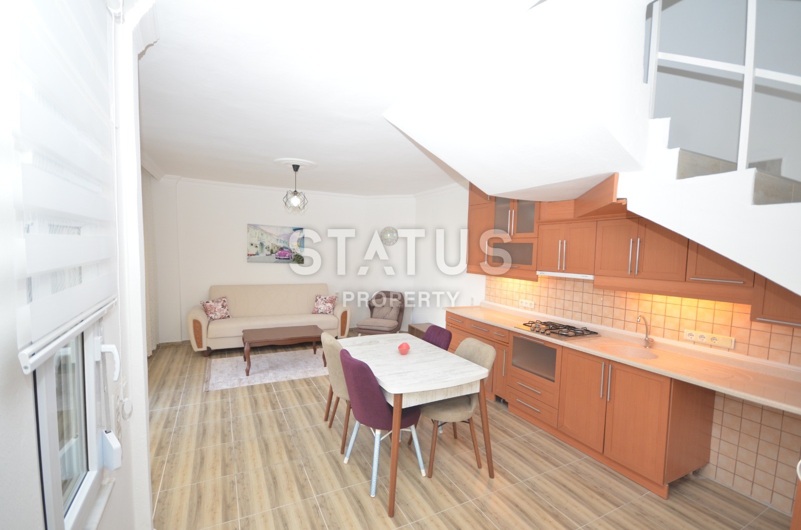 Вилла 2+1 с мебелью на первой береговой линии в Демирташе фото 8